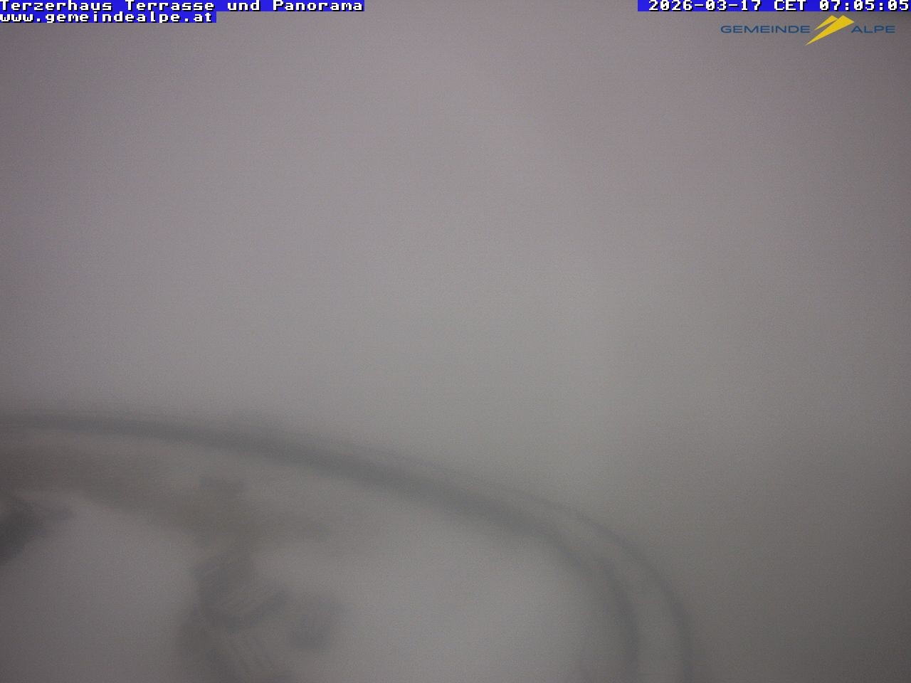 Archiv Foto Webcam Panoramablick Terzerhaus Terrasse Gemeindealpe Mitterbach