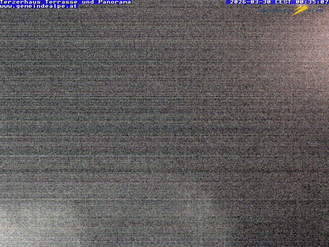 Archiv Foto Webcam Panoramablick Terzerhaus Terrasse Gemeindealpe Mitterbach