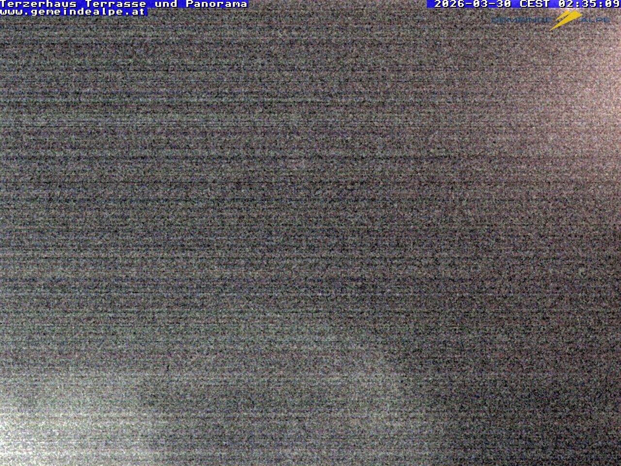 Archiv Foto Webcam Panoramablick Terzerhaus Terrasse Gemeindealpe Mitterbach