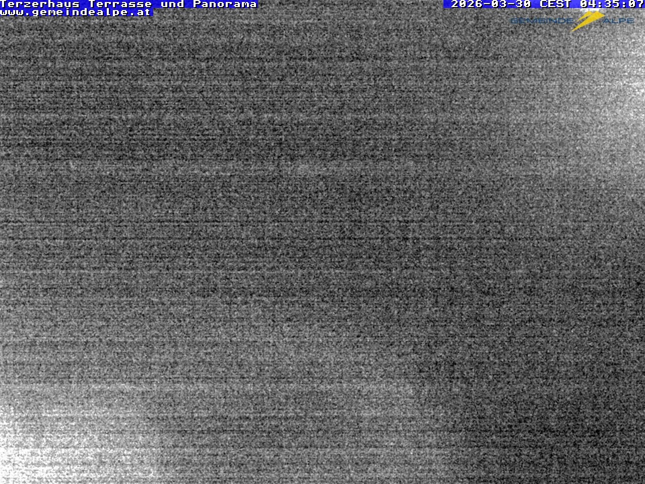 Archiv Foto Webcam Panoramablick Terzerhaus Terrasse Gemeindealpe Mitterbach