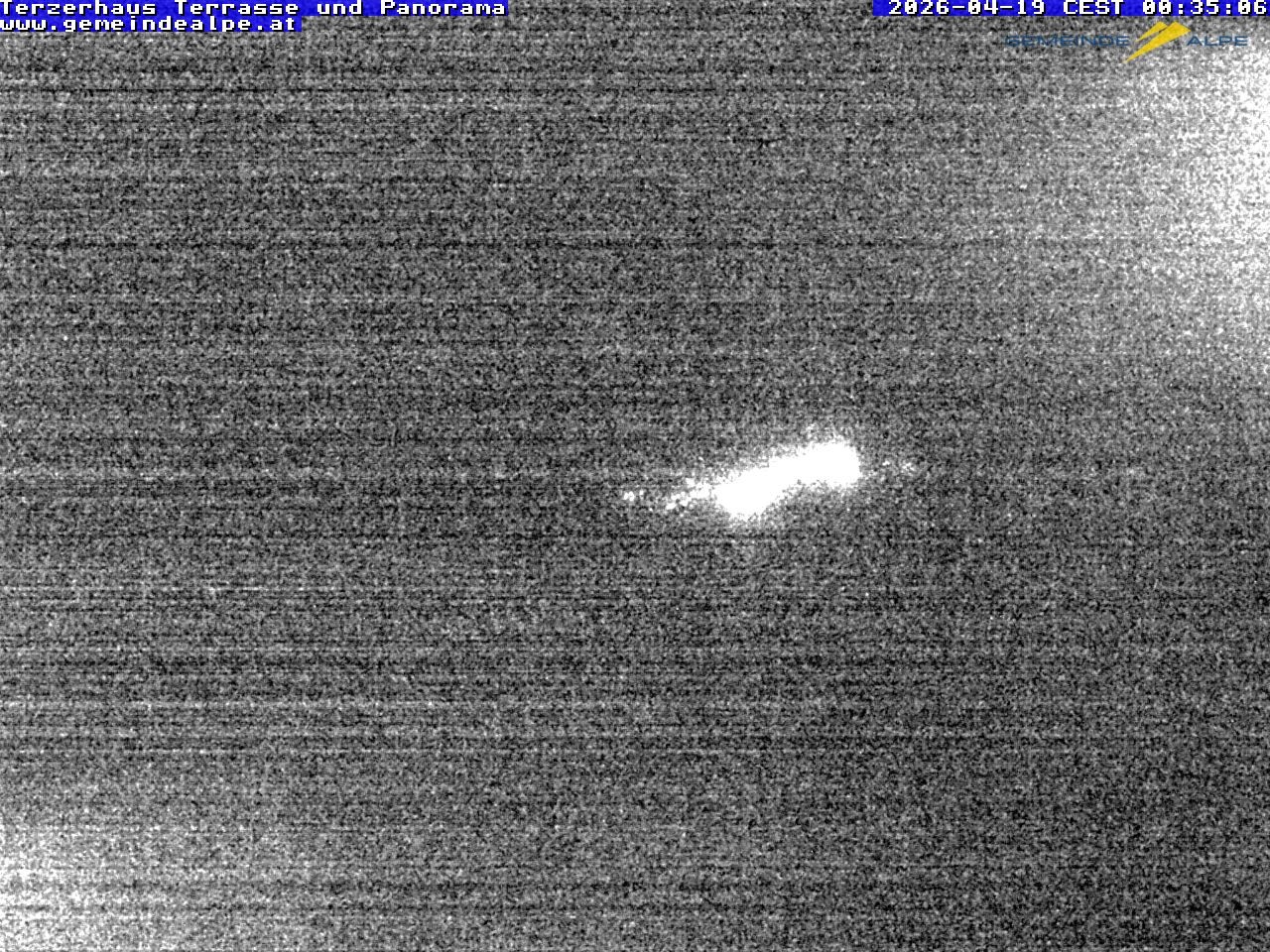 Archiv Foto Webcam Panoramablick Terzerhaus Terrasse Gemeindealpe Mitterbach