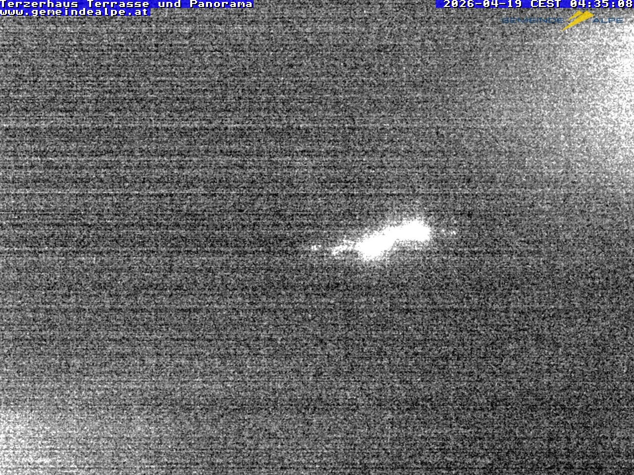 Archiv Foto Webcam Panoramablick Terzerhaus Terrasse Gemeindealpe Mitterbach