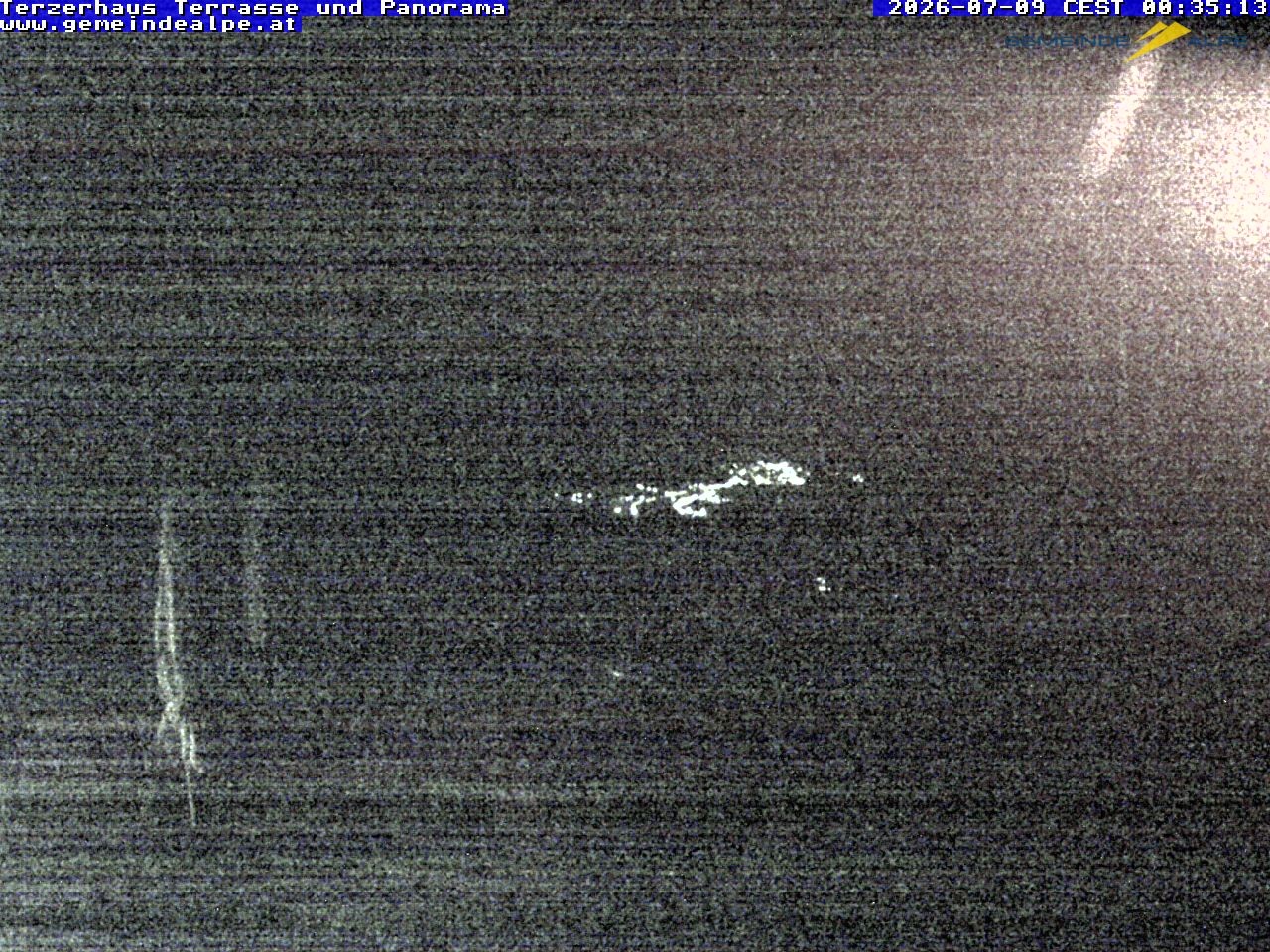 Archiv Foto Webcam Panoramablick Terzerhaus Terrasse Gemeindealpe Mitterbach
