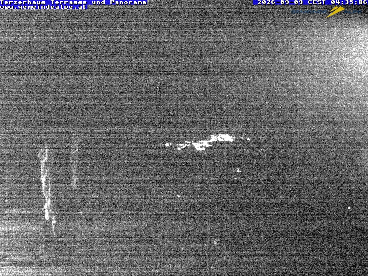 Archiv Foto Webcam Panoramablick Terzerhaus Terrasse Gemeindealpe Mitterbach