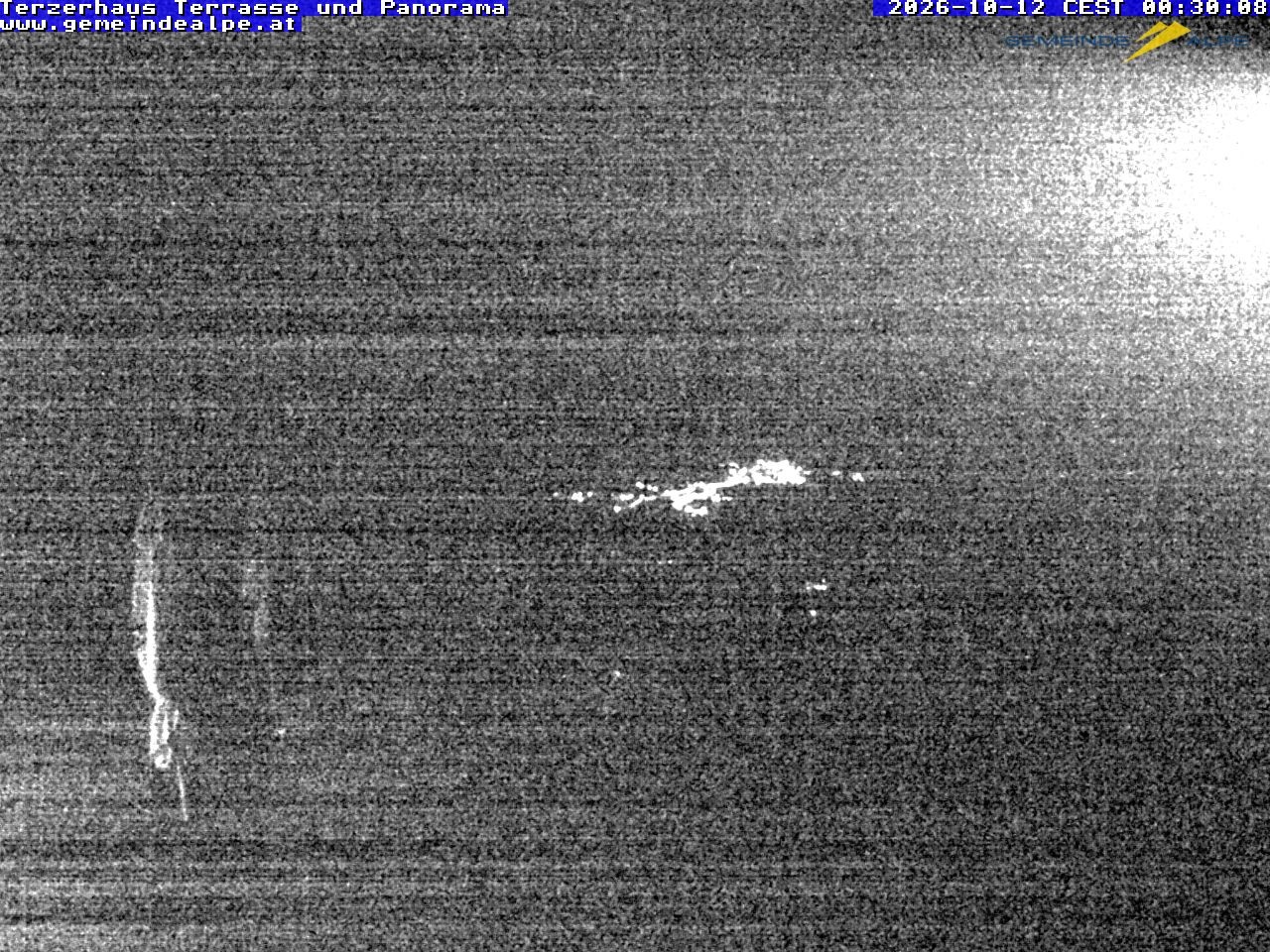 Archiv Foto Webcam Panoramablick Terzerhaus Terrasse Gemeindealpe Mitterbach