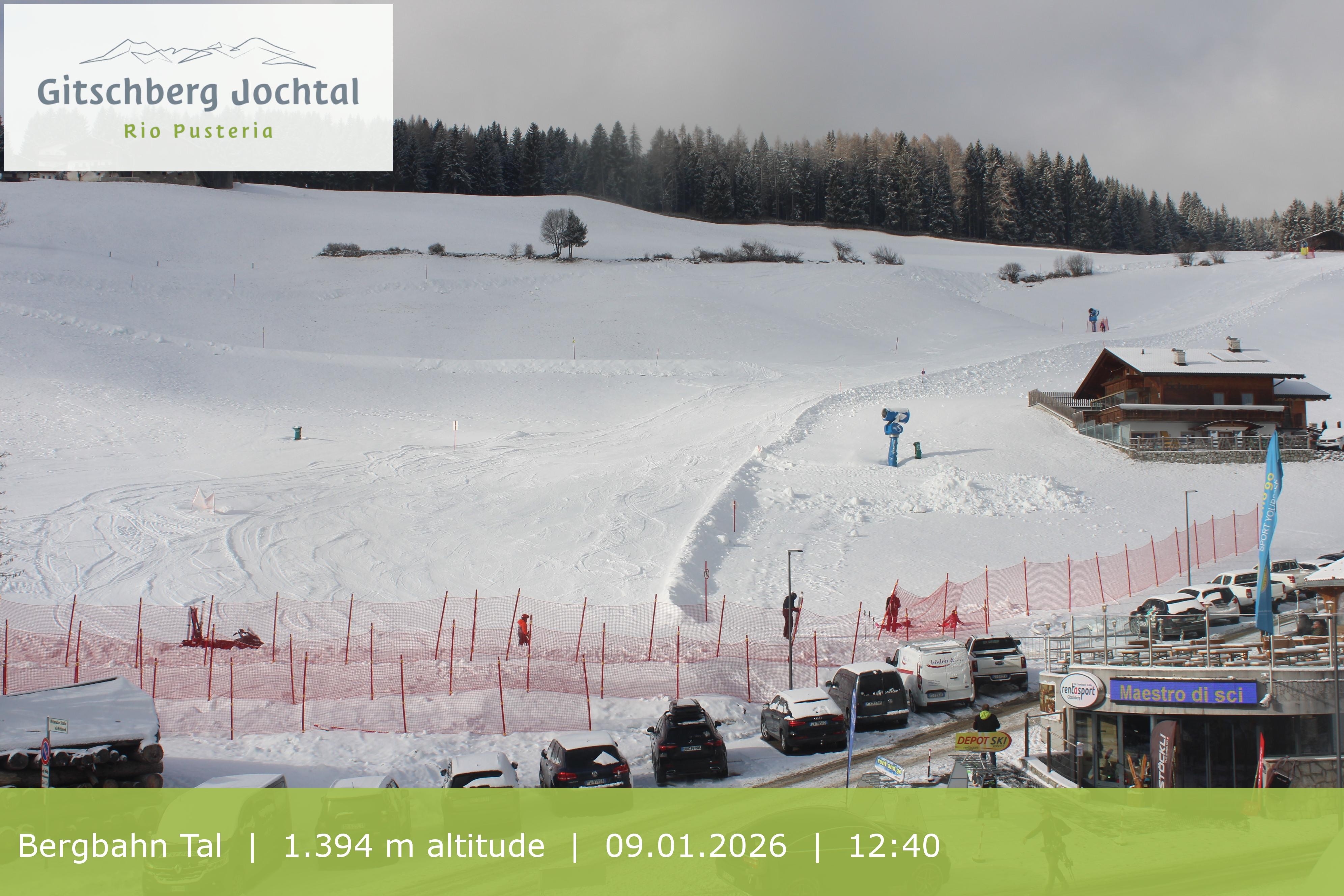 Archived image Webcam View of Base Station Meransen in South Tyrol