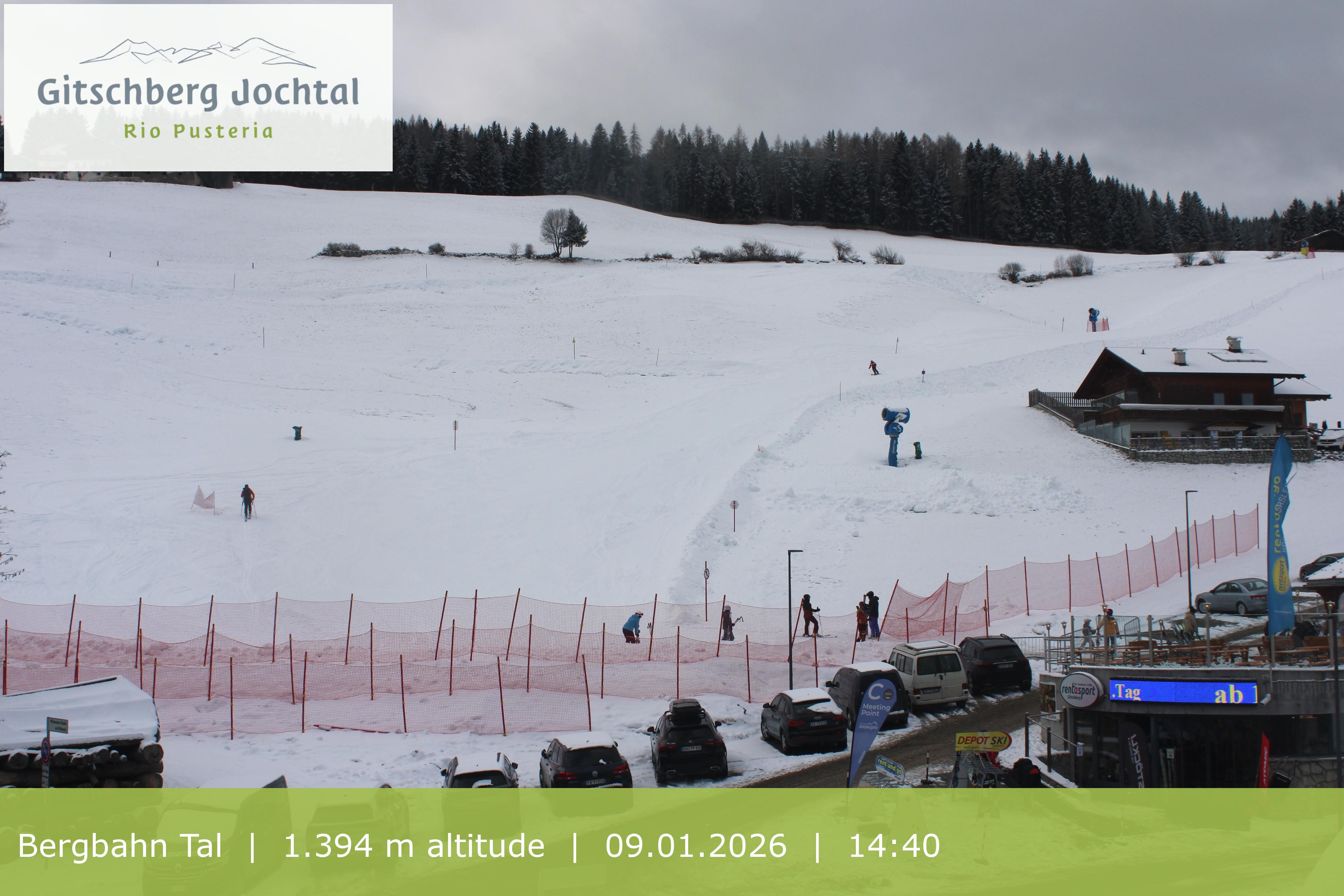 Archived image Webcam View of Base Station Meransen in South Tyrol