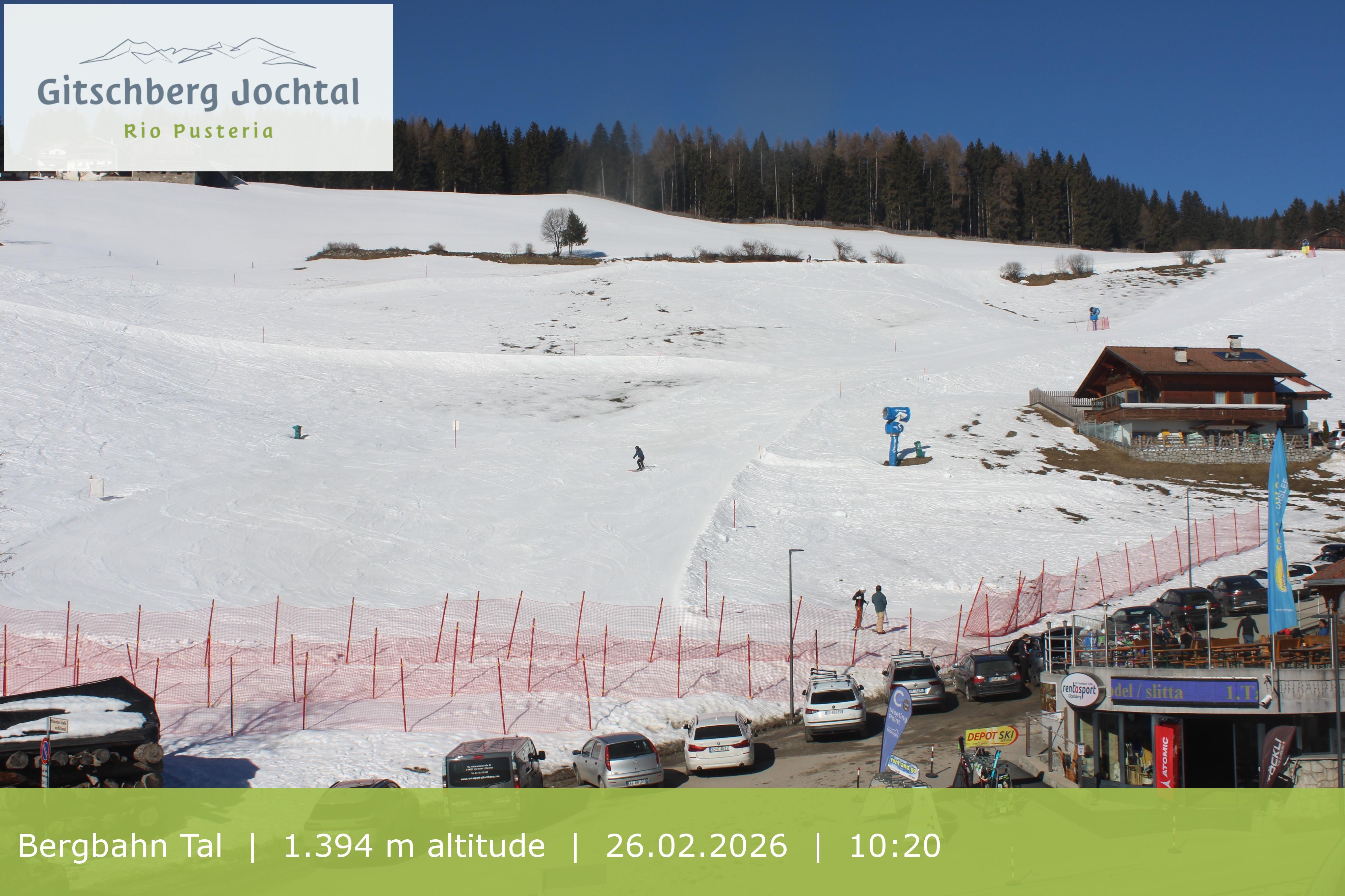 Archived image Webcam View of Base Station Meransen in South Tyrol