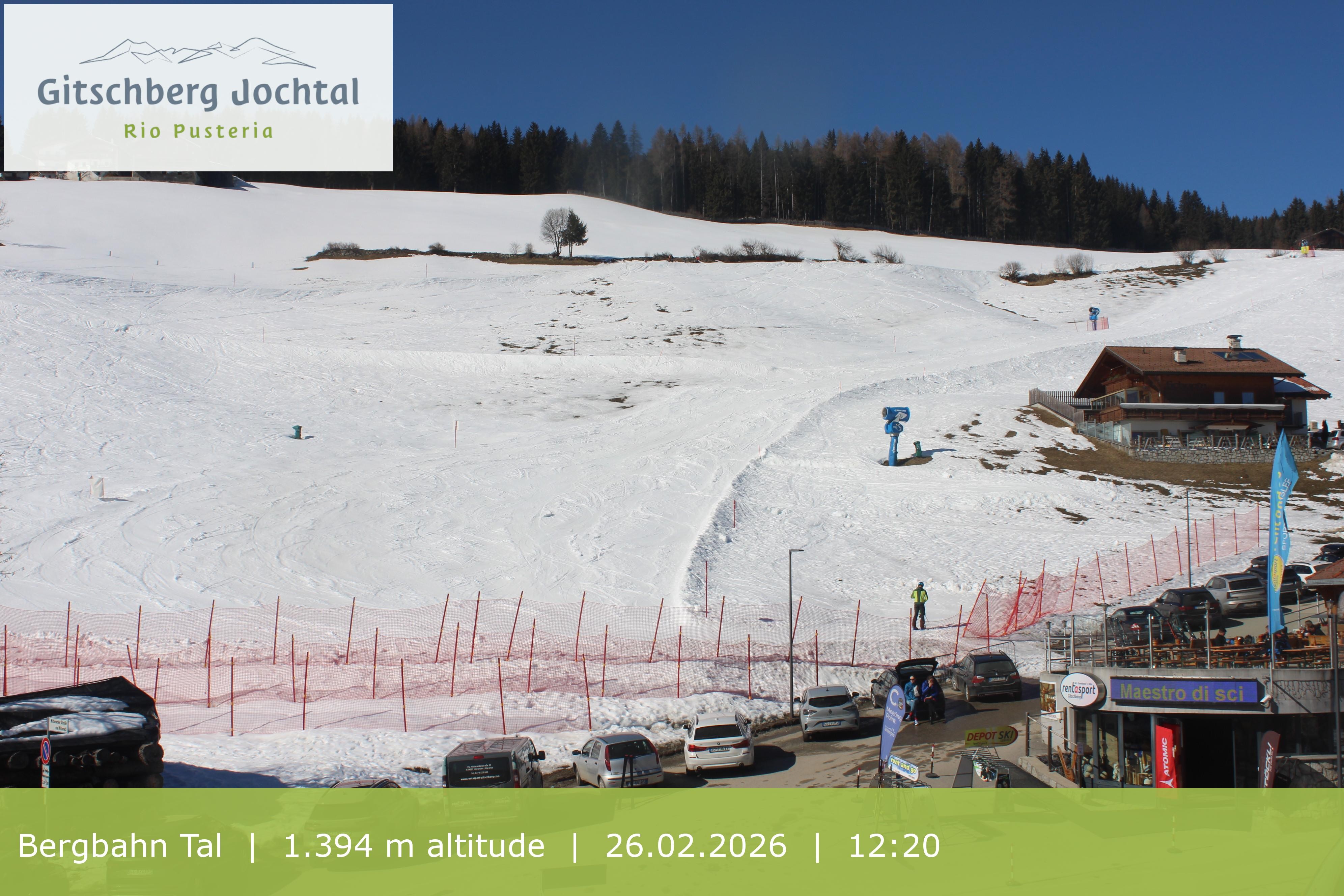 Archived image Webcam View of Base Station Meransen in South Tyrol