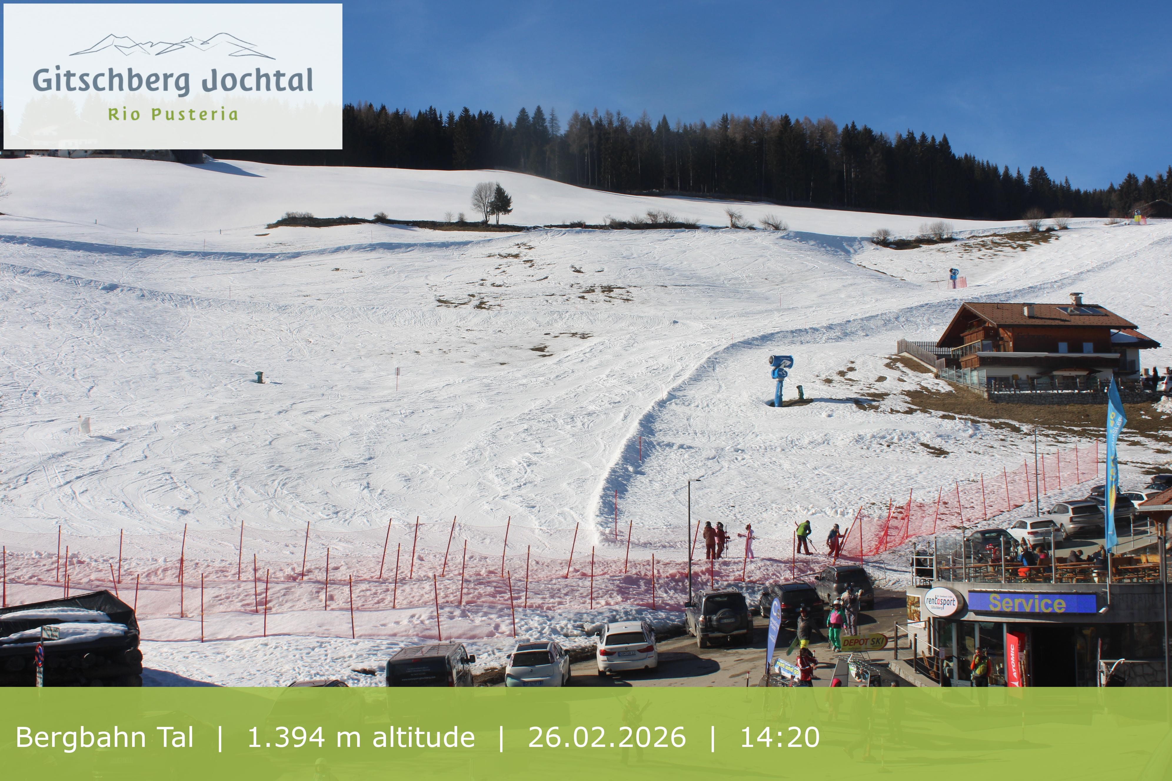 Archived image Webcam View of Base Station Meransen in South Tyrol