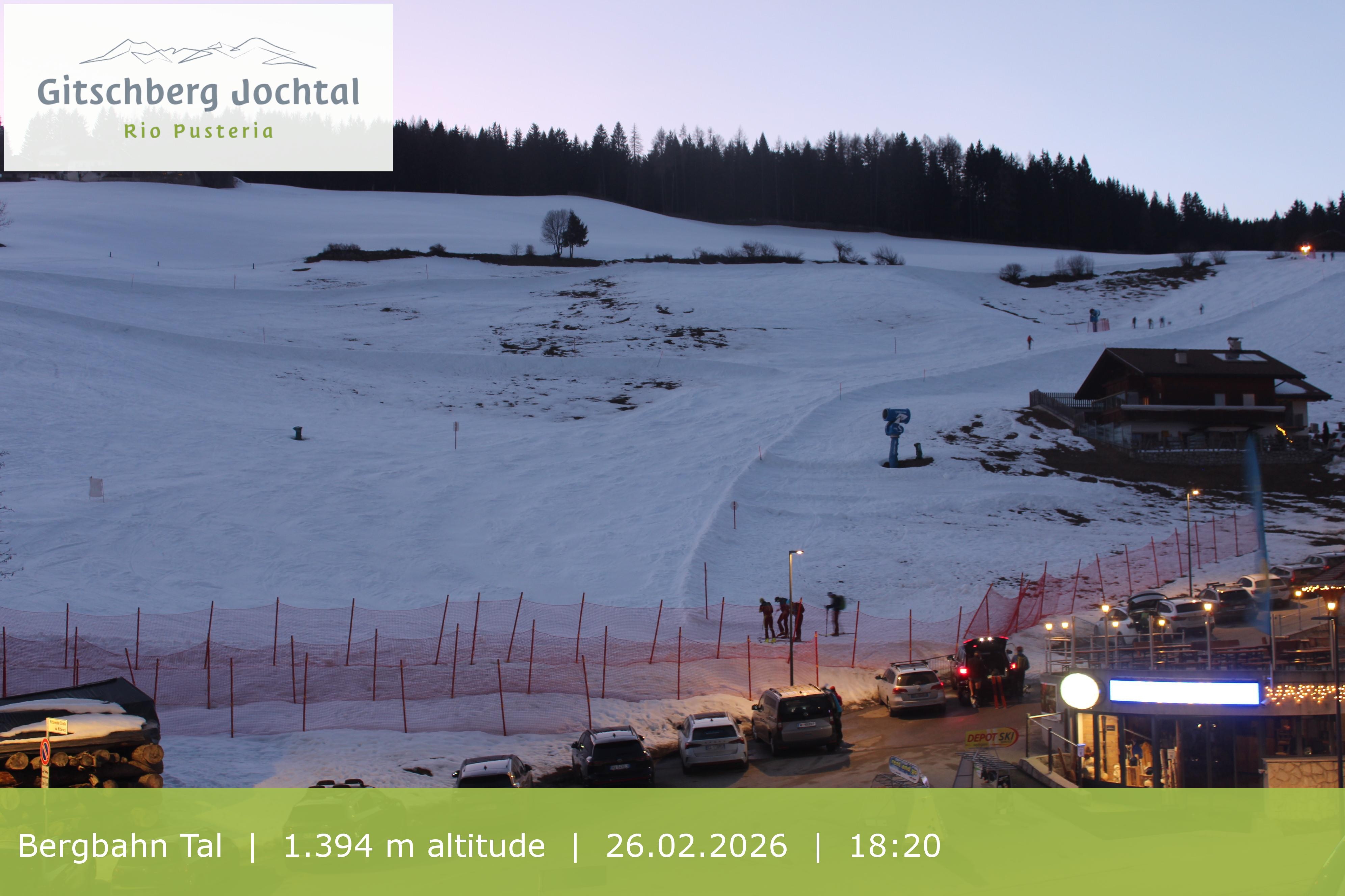 Archived image Webcam View of Base Station Meransen in South Tyrol