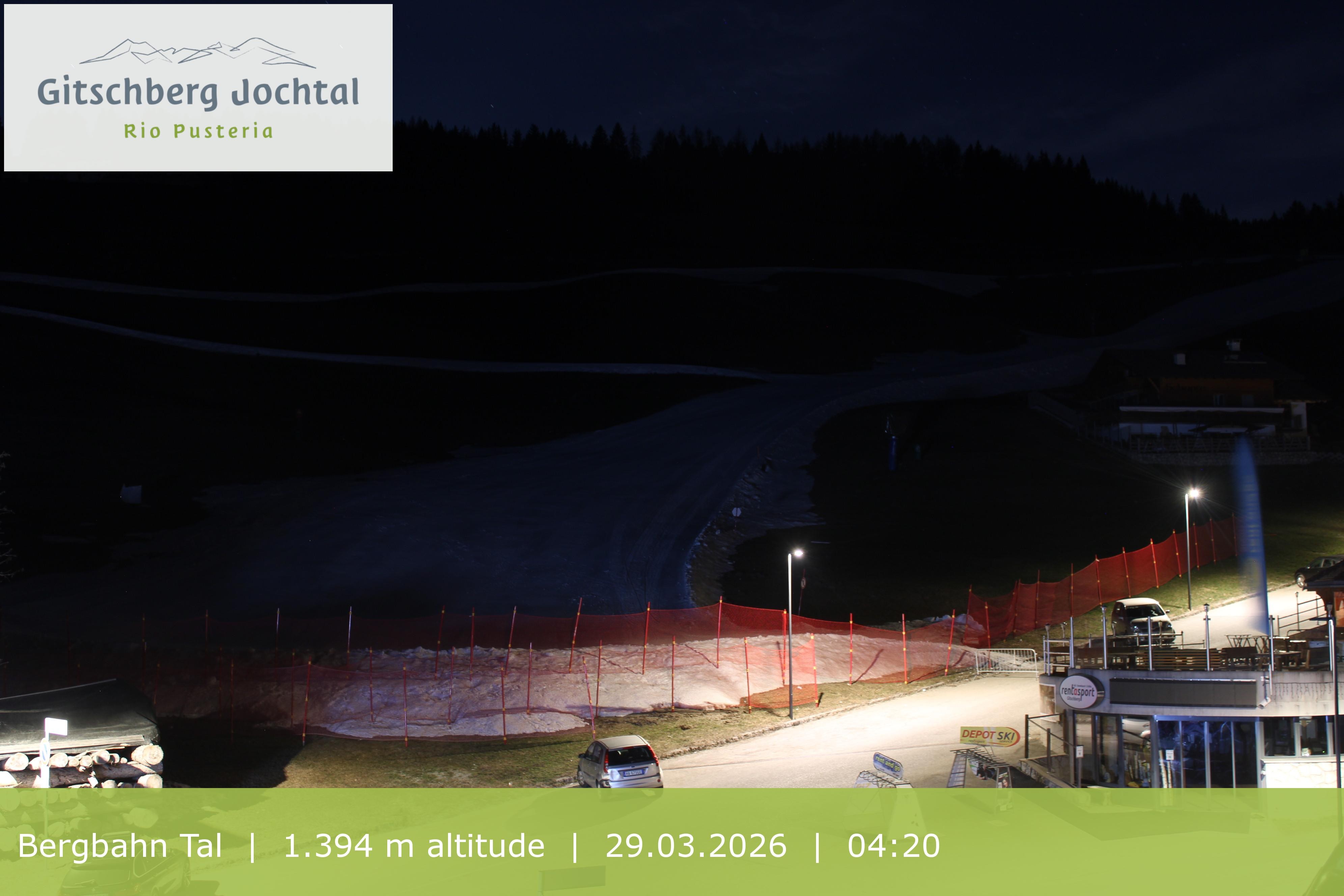 Archived image Webcam View of Base Station Meransen in South Tyrol