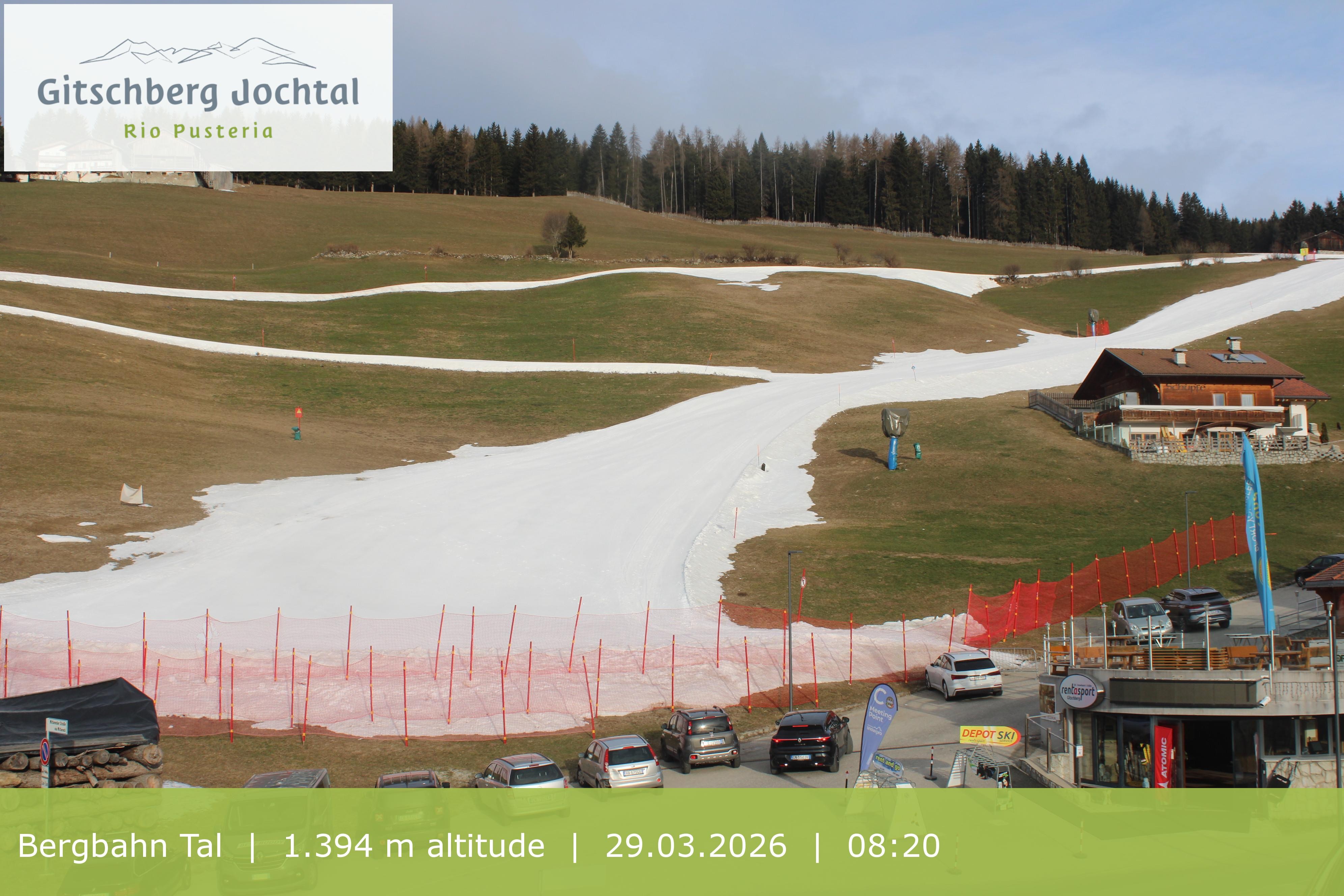 Archived image Webcam View of Base Station Meransen in South Tyrol