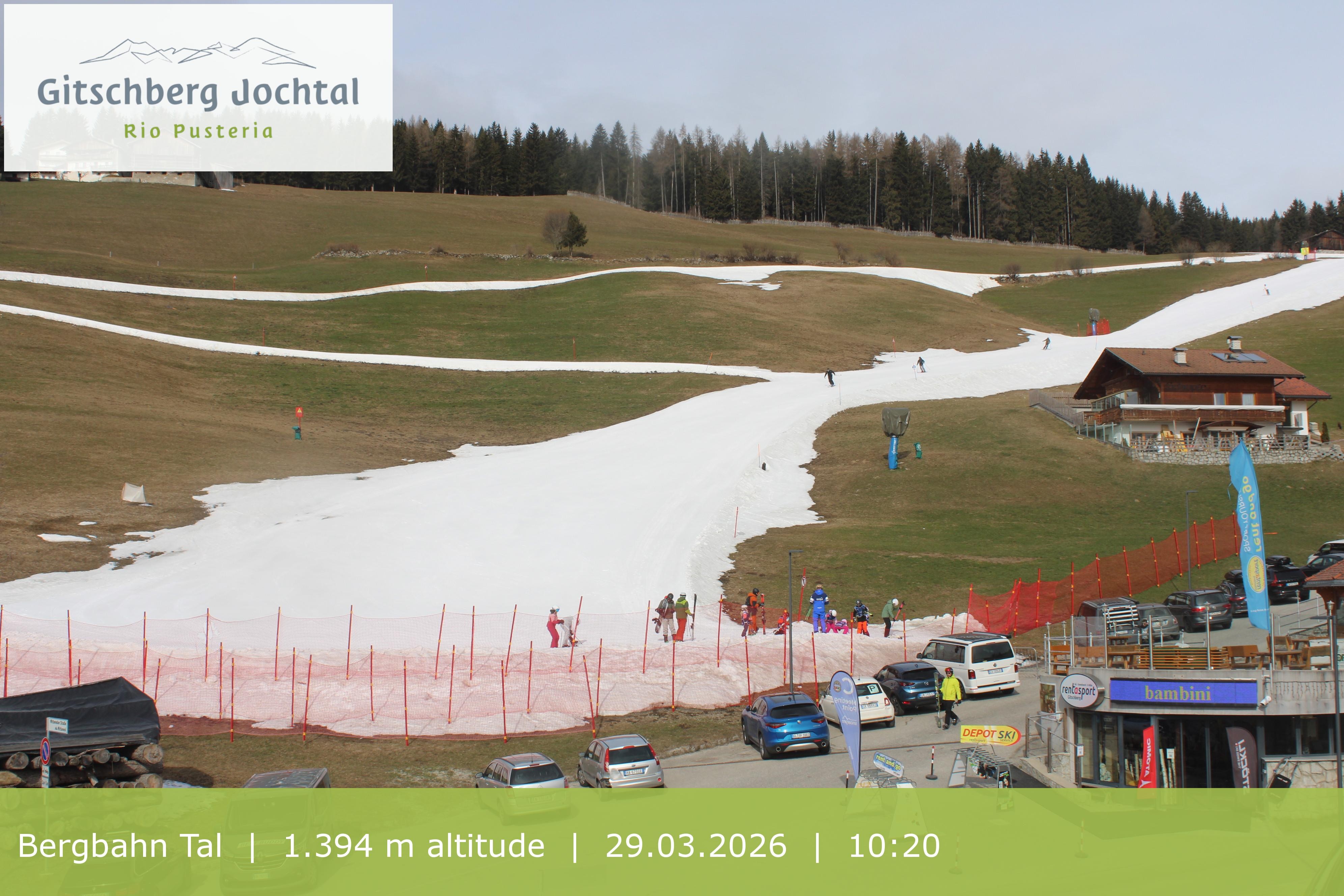 Archived image Webcam View of Base Station Meransen in South Tyrol