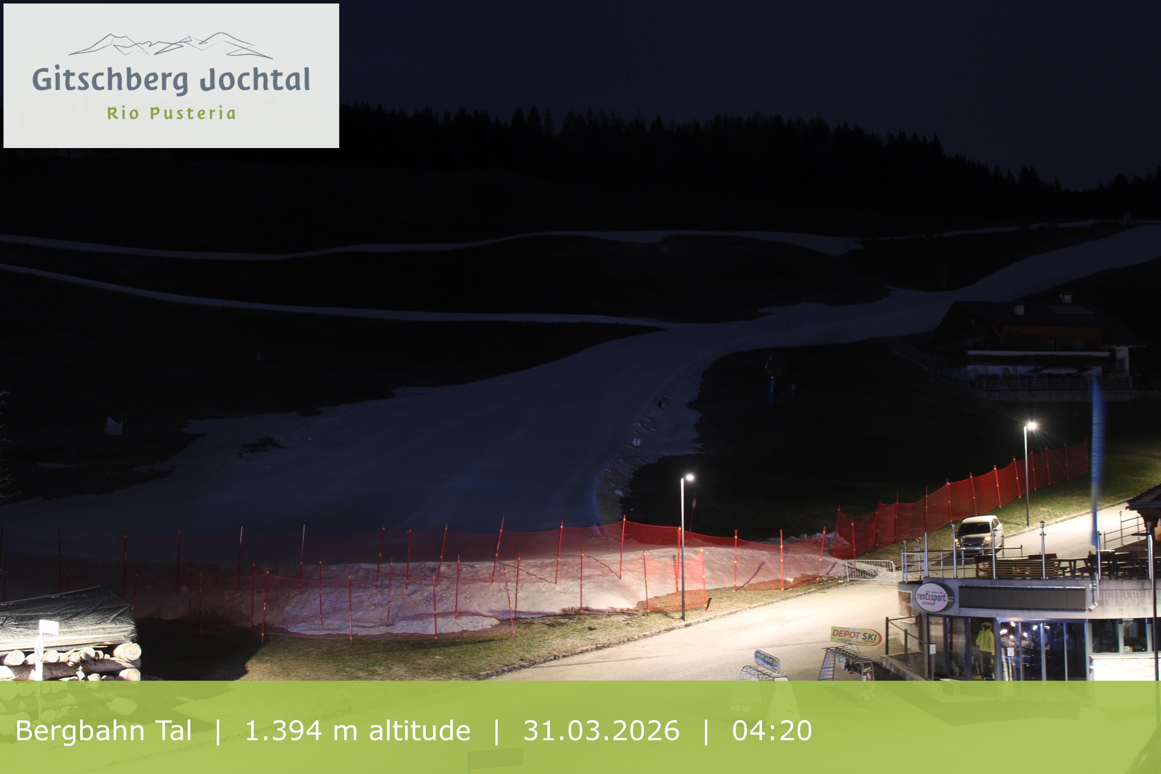 Archived image Webcam View of Base Station Meransen in South Tyrol