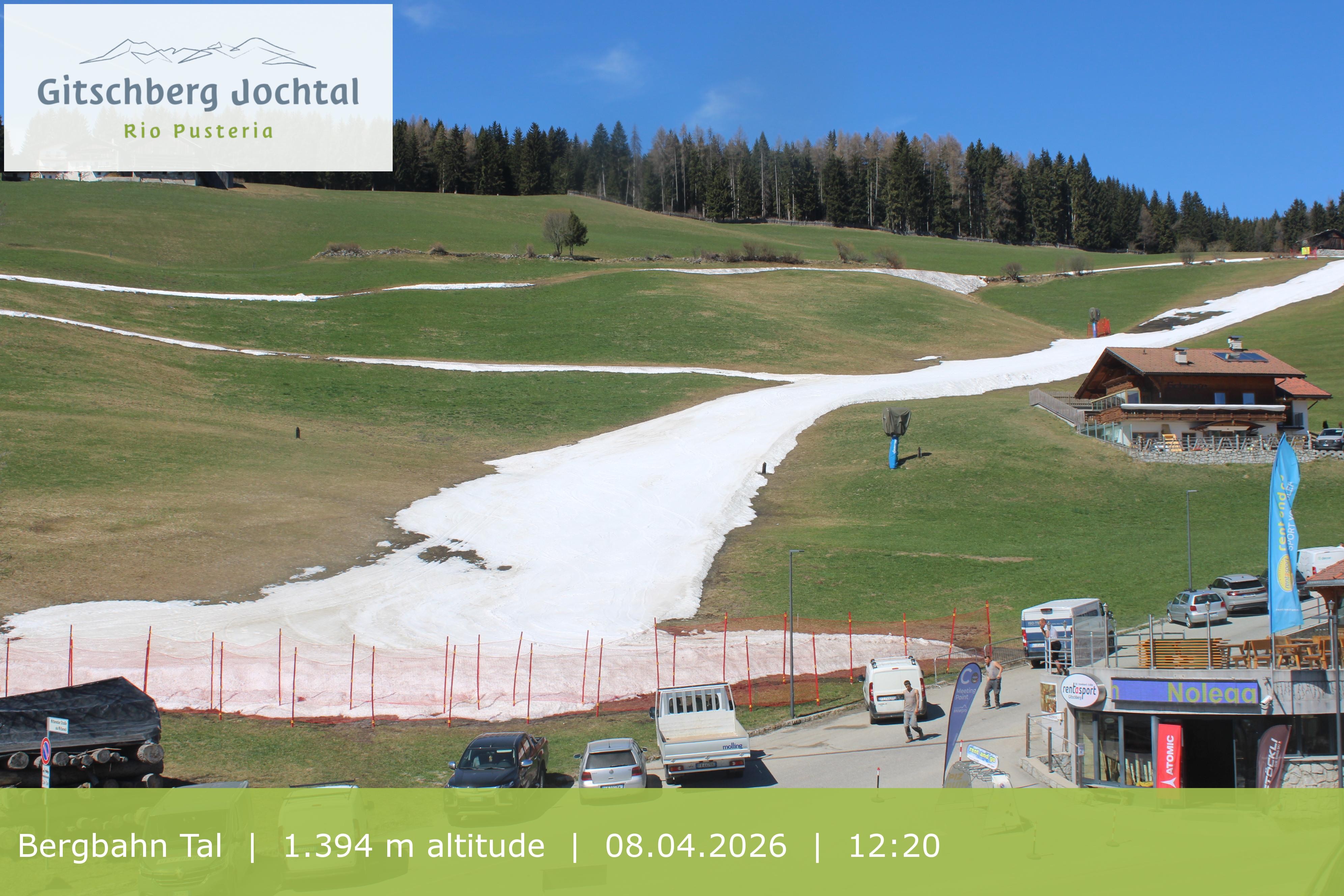 Archived image Webcam View of Base Station Meransen in South Tyrol