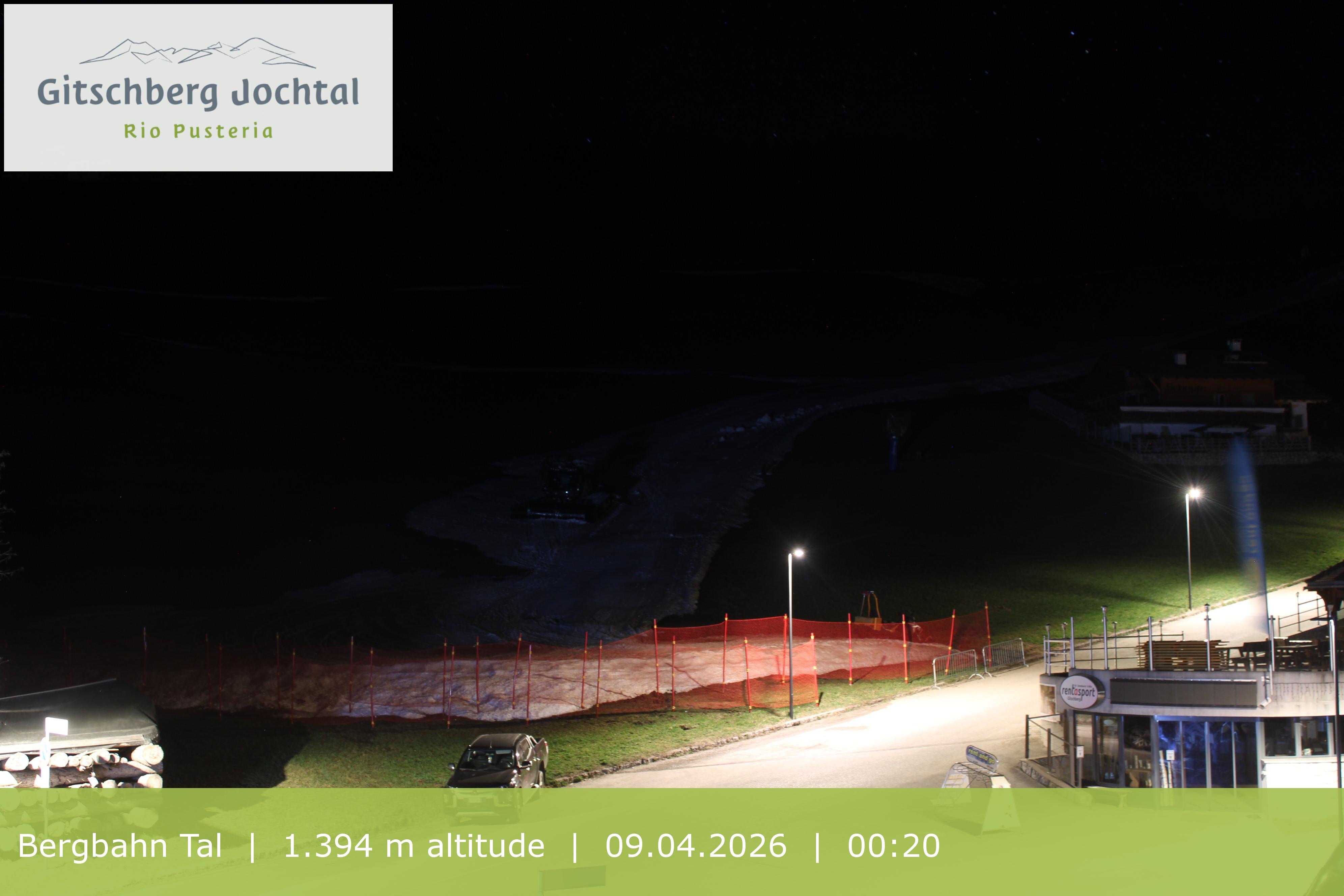 Archiv Foto Webcam Sicht auf die Talstation Meransen in Südtirol