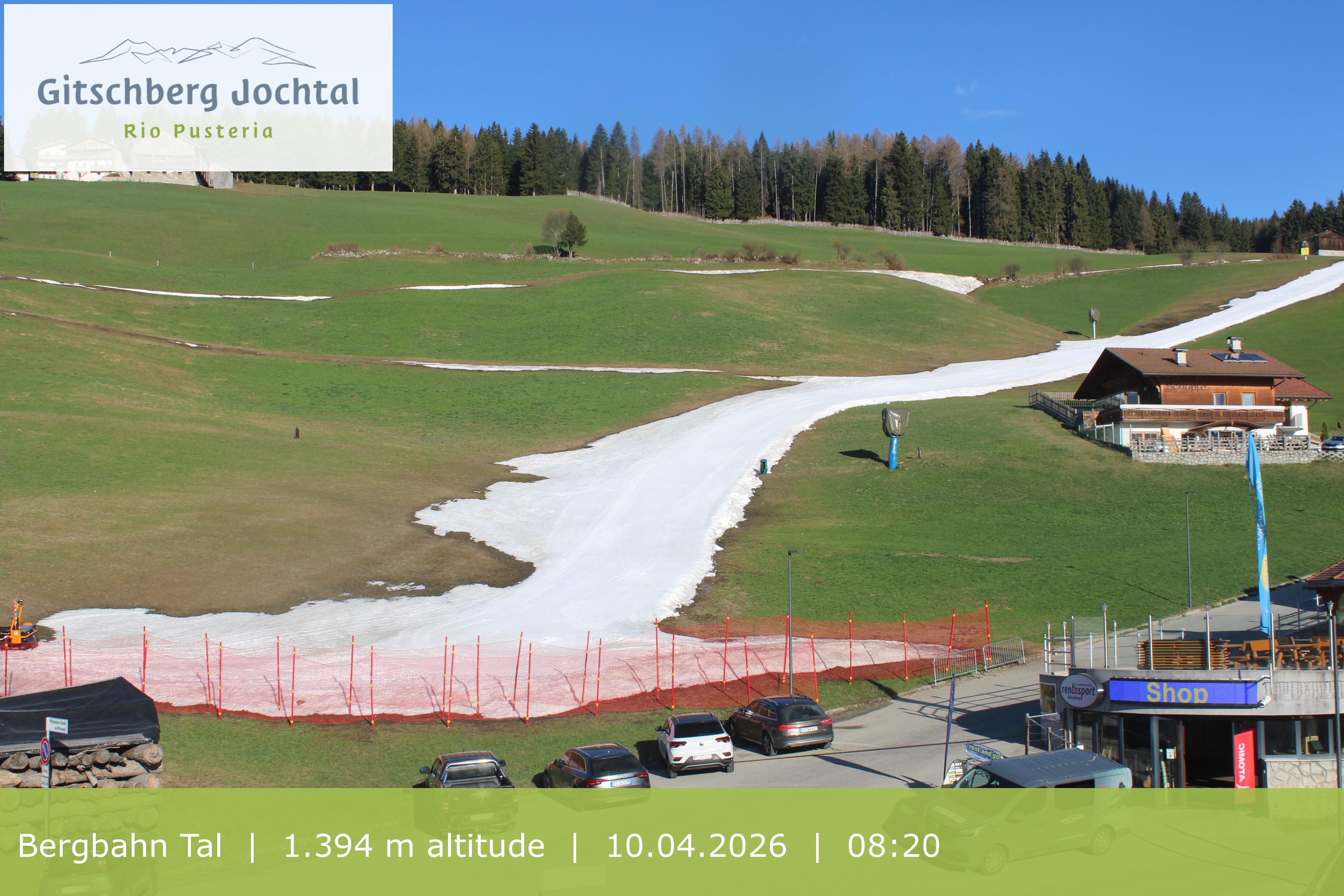 Archived image Webcam View of Base Station Meransen in South Tyrol