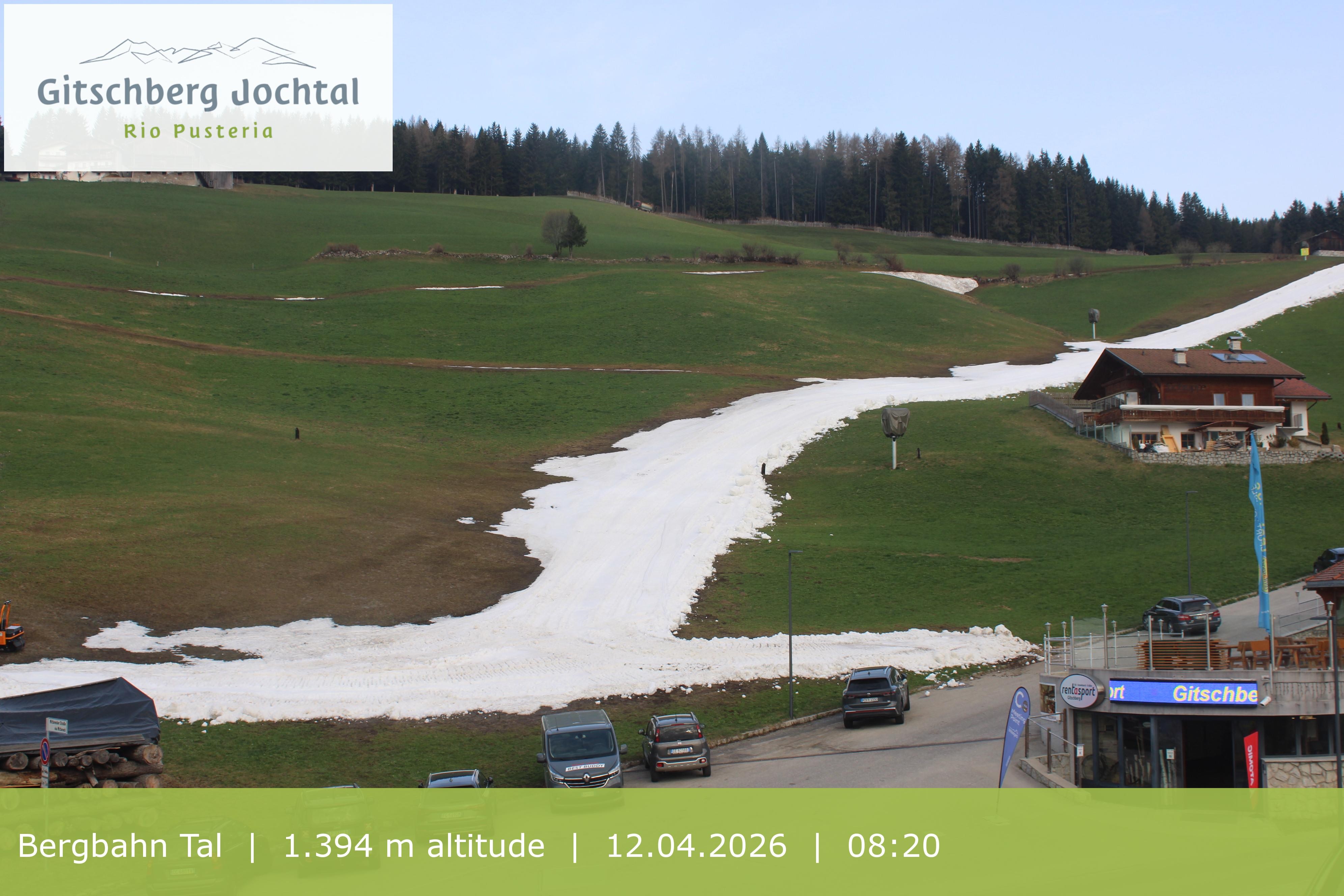 Archived image Webcam View of Base Station Meransen in South Tyrol