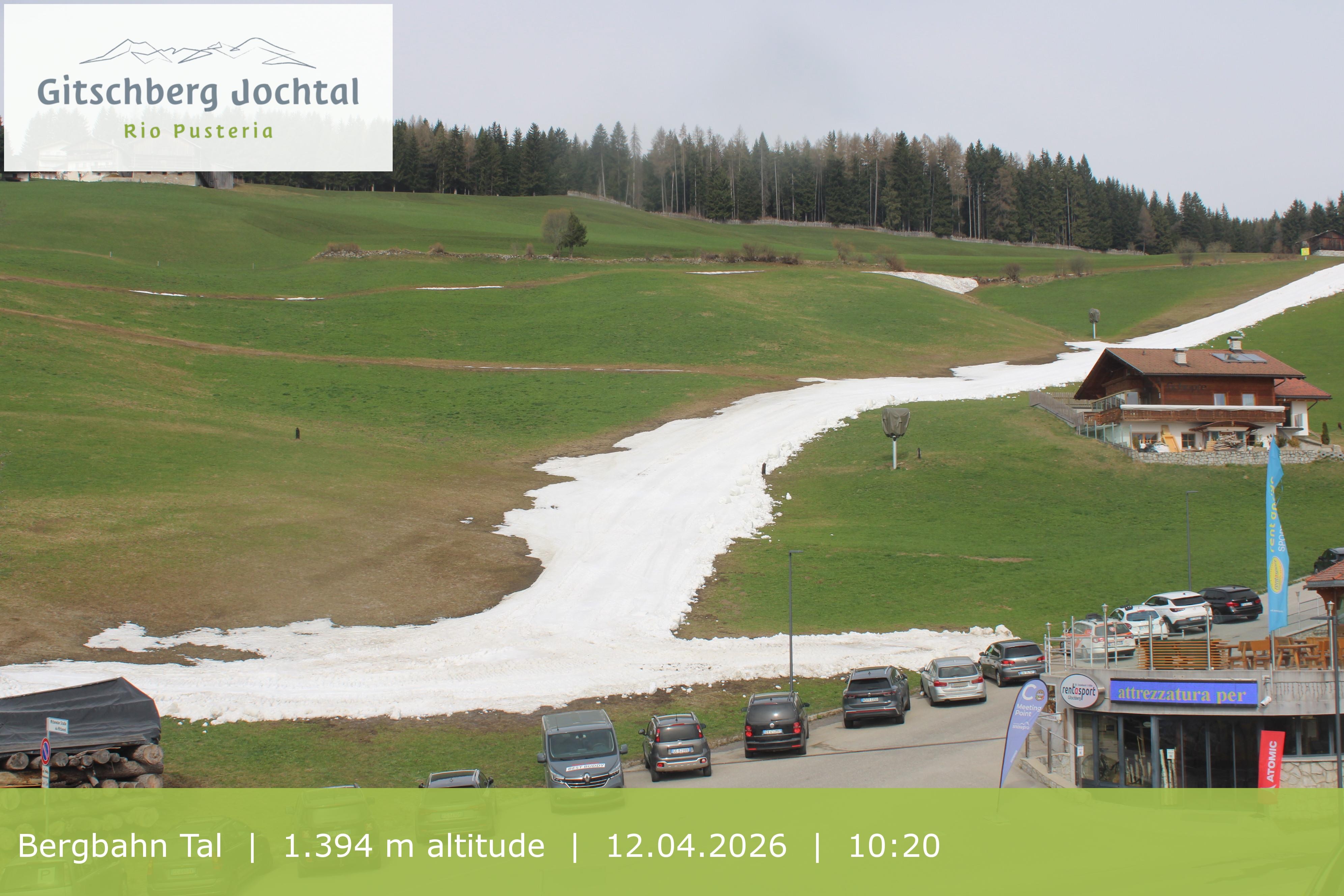 Archived image Webcam View of Base Station Meransen in South Tyrol