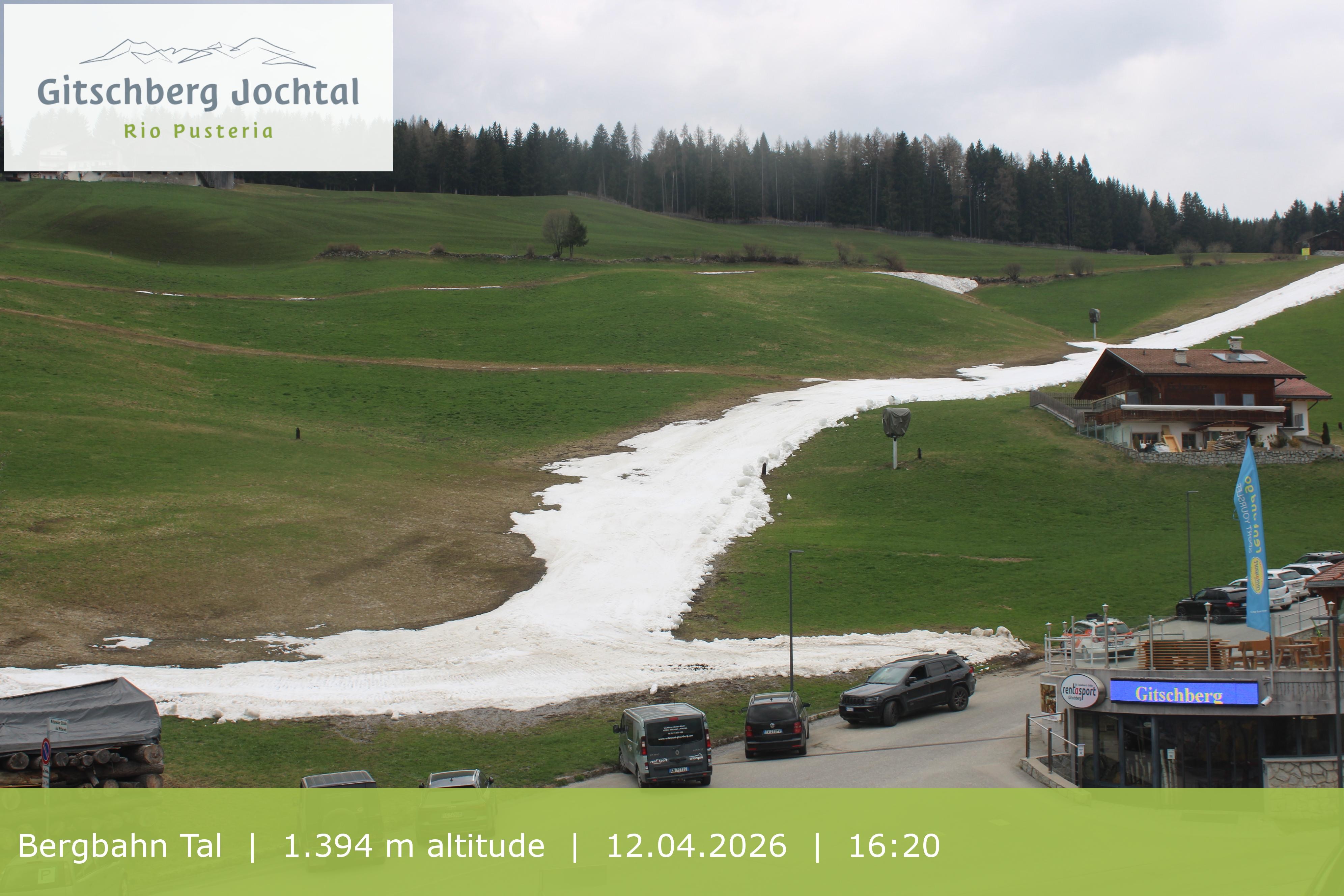 Archived image Webcam View of Base Station Meransen in South Tyrol