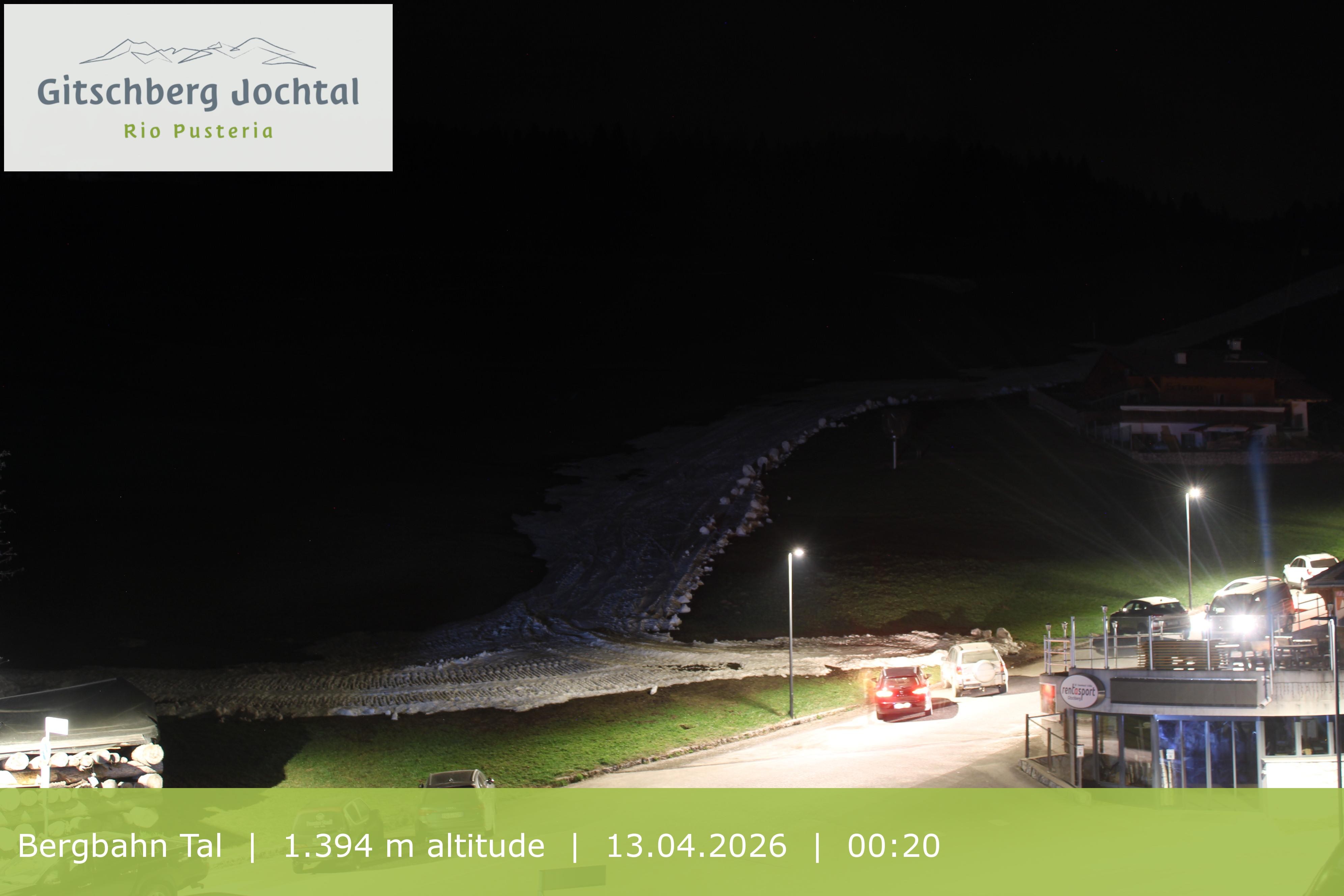 Archiv Foto Webcam Sicht auf die Talstation Meransen in Südtirol