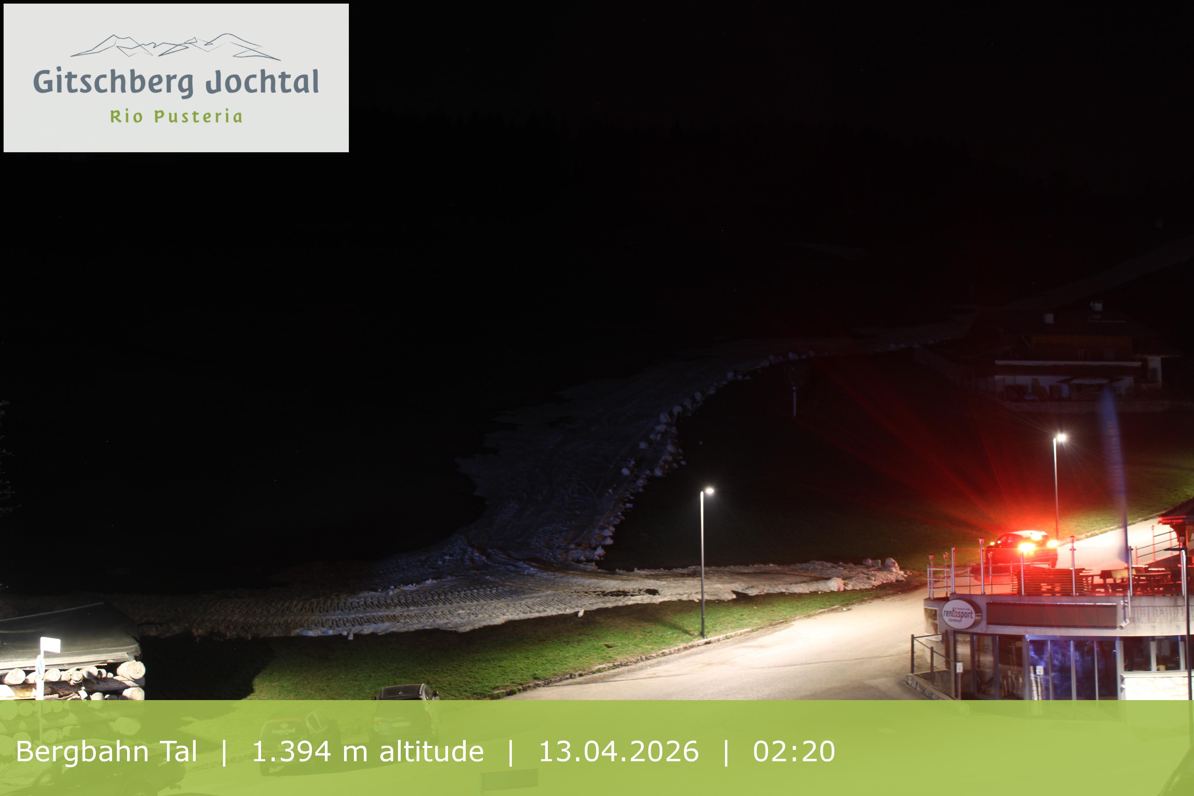 Archiv Foto Webcam Sicht auf die Talstation Meransen in Südtirol