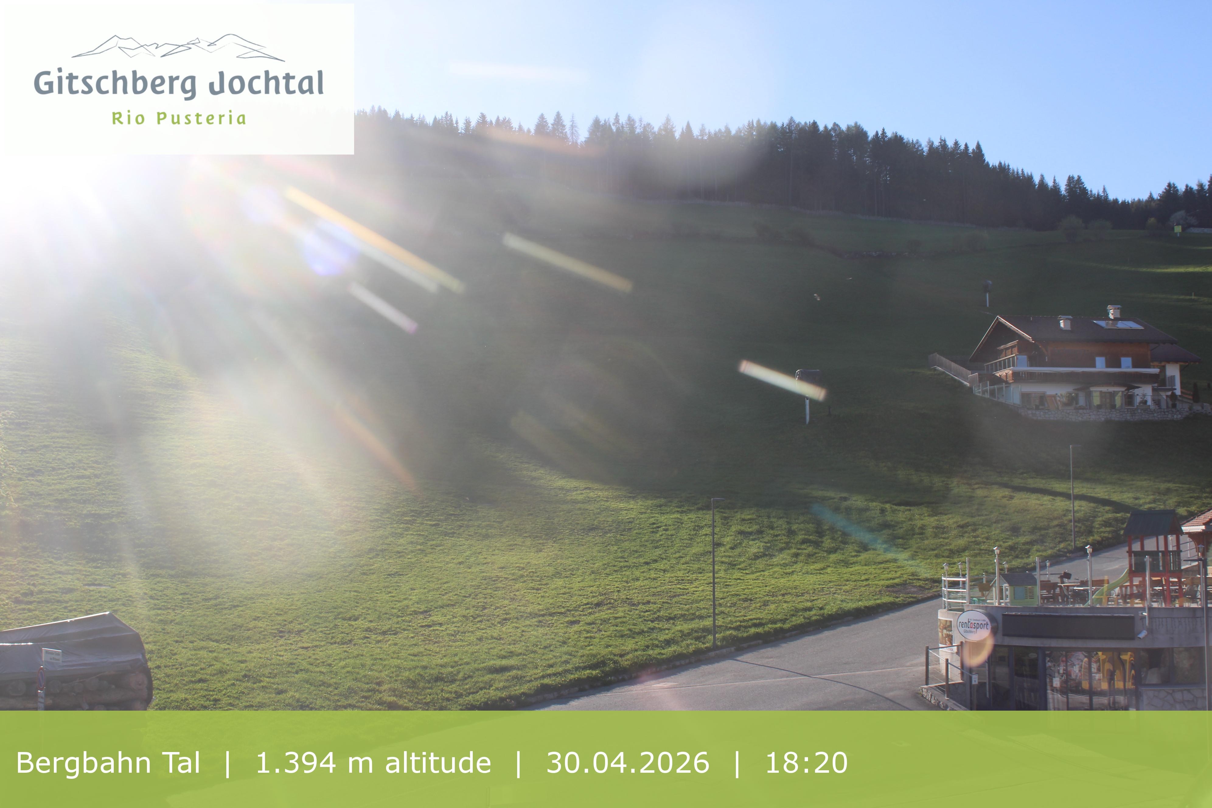 Archived image Webcam View of Base Station Meransen in South Tyrol