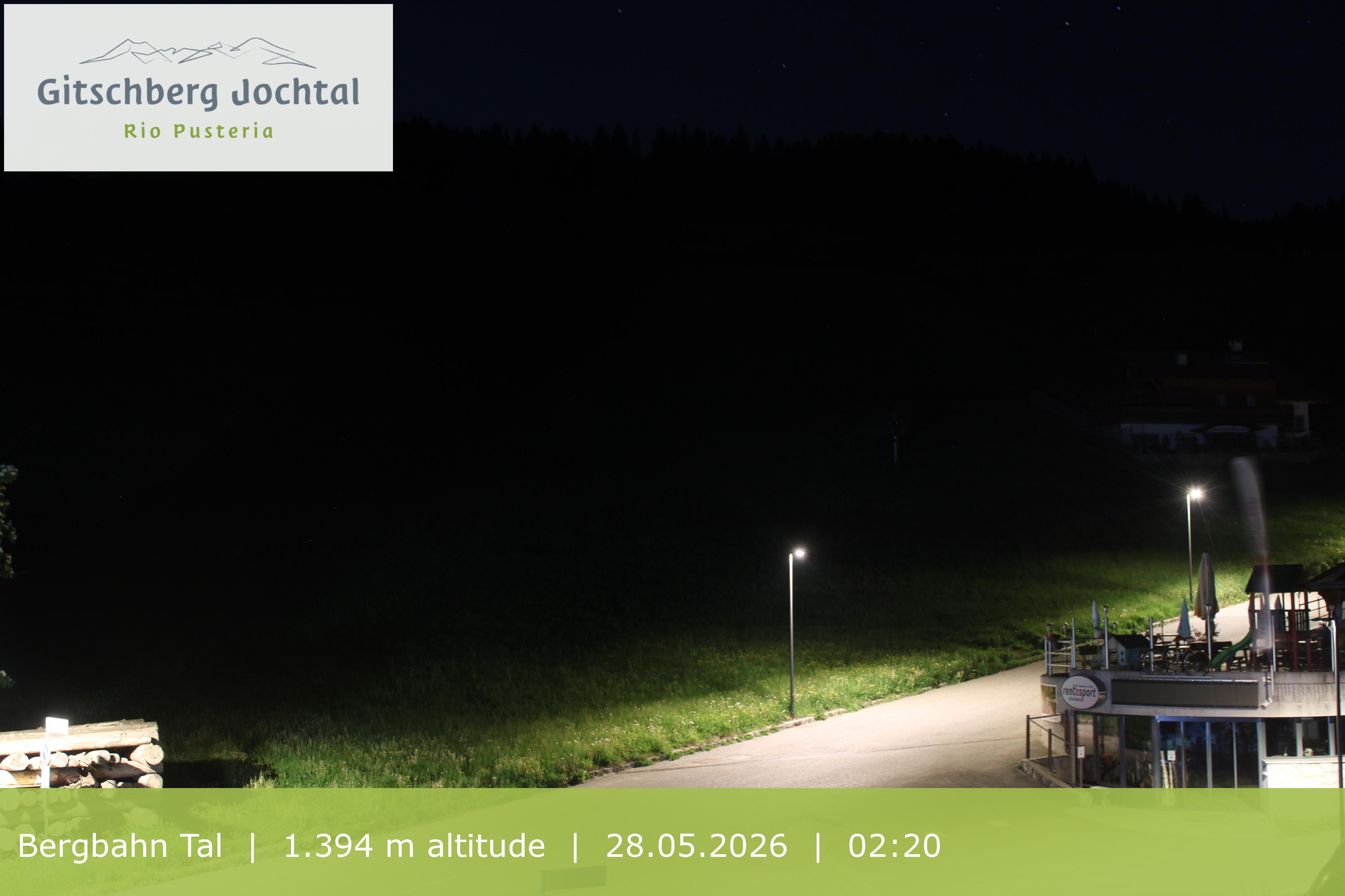 Archiv Foto Webcam Sicht auf die Talstation Meransen in Südtirol