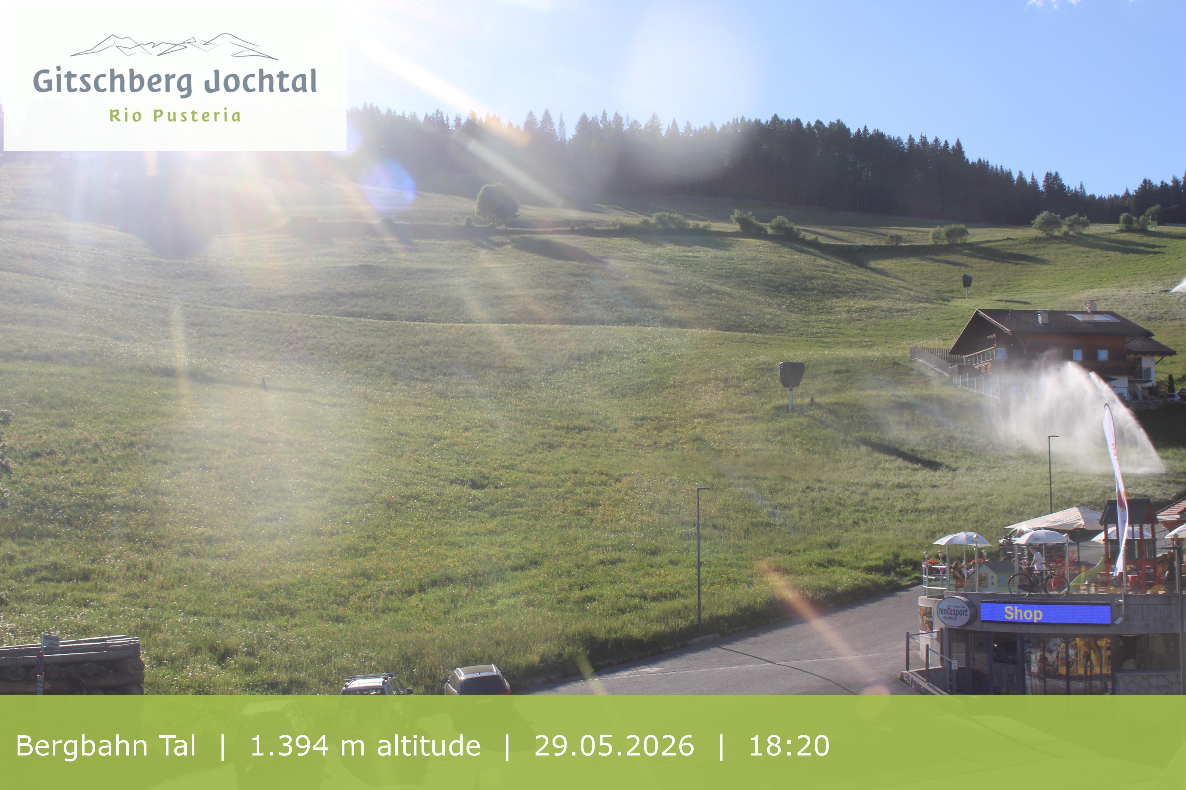 Archived image Webcam View of Base Station Meransen in South Tyrol