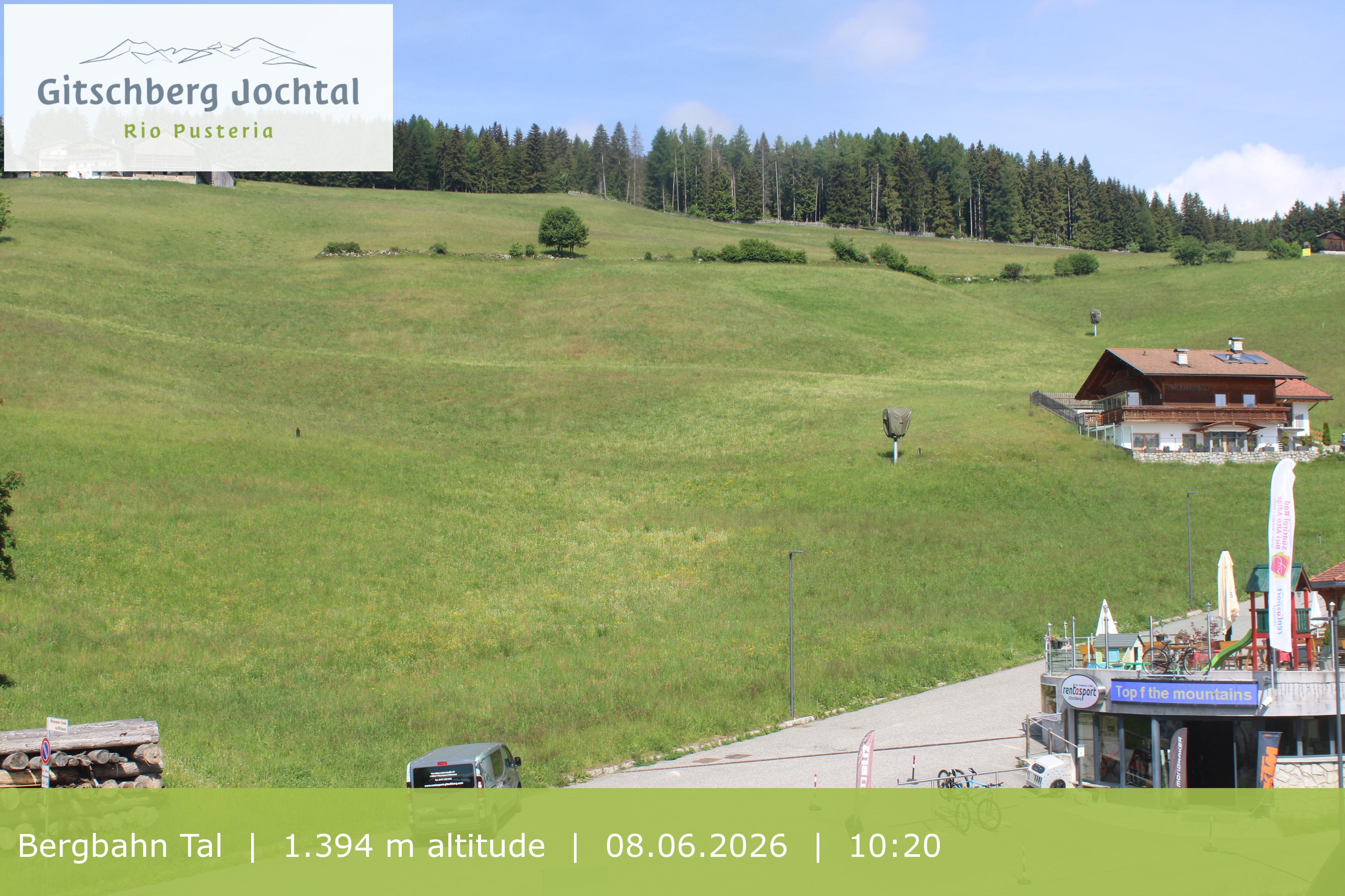 Archived image Webcam View of Base Station Meransen in South Tyrol