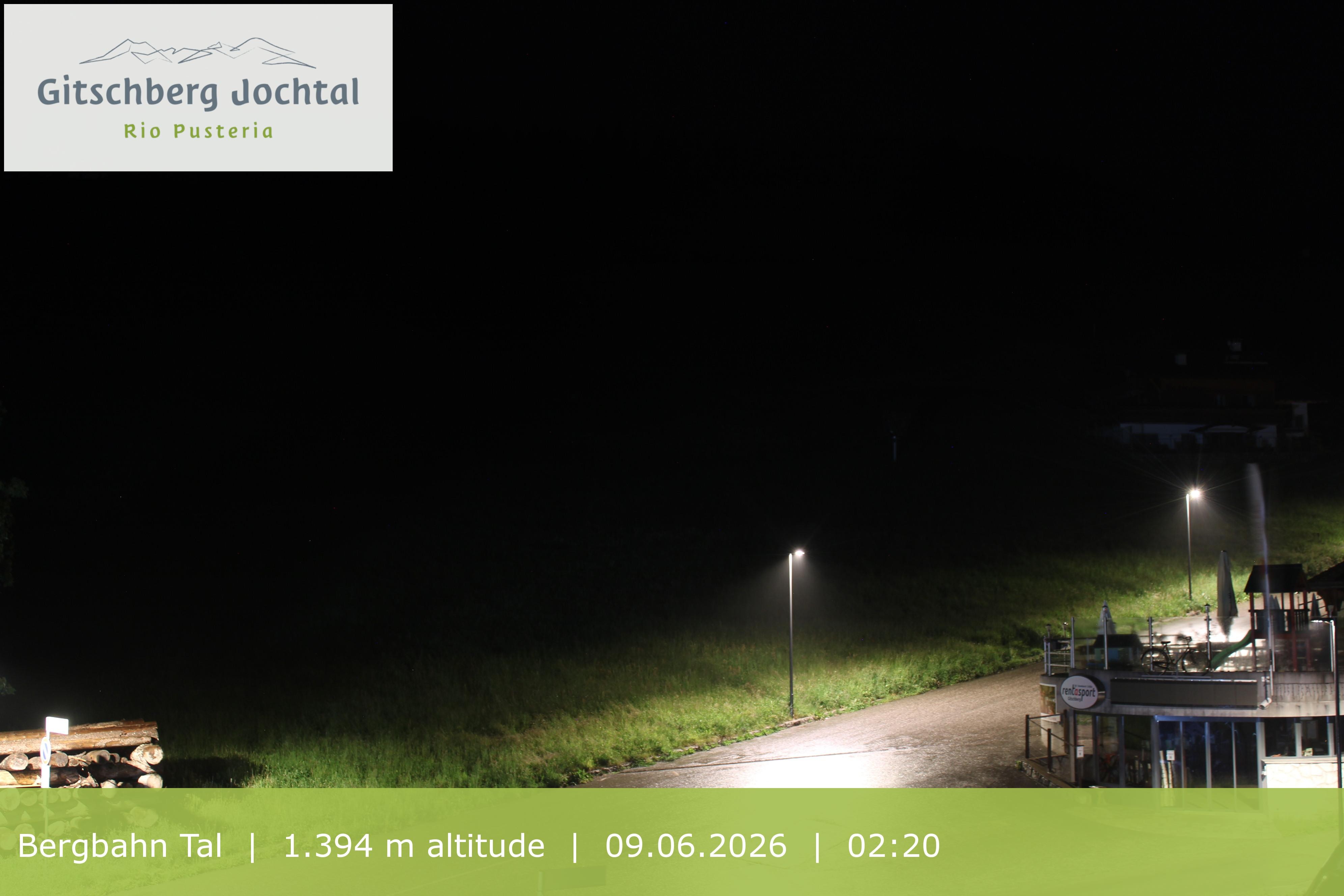 Archiv Foto Webcam Sicht auf die Talstation Meransen in Südtirol