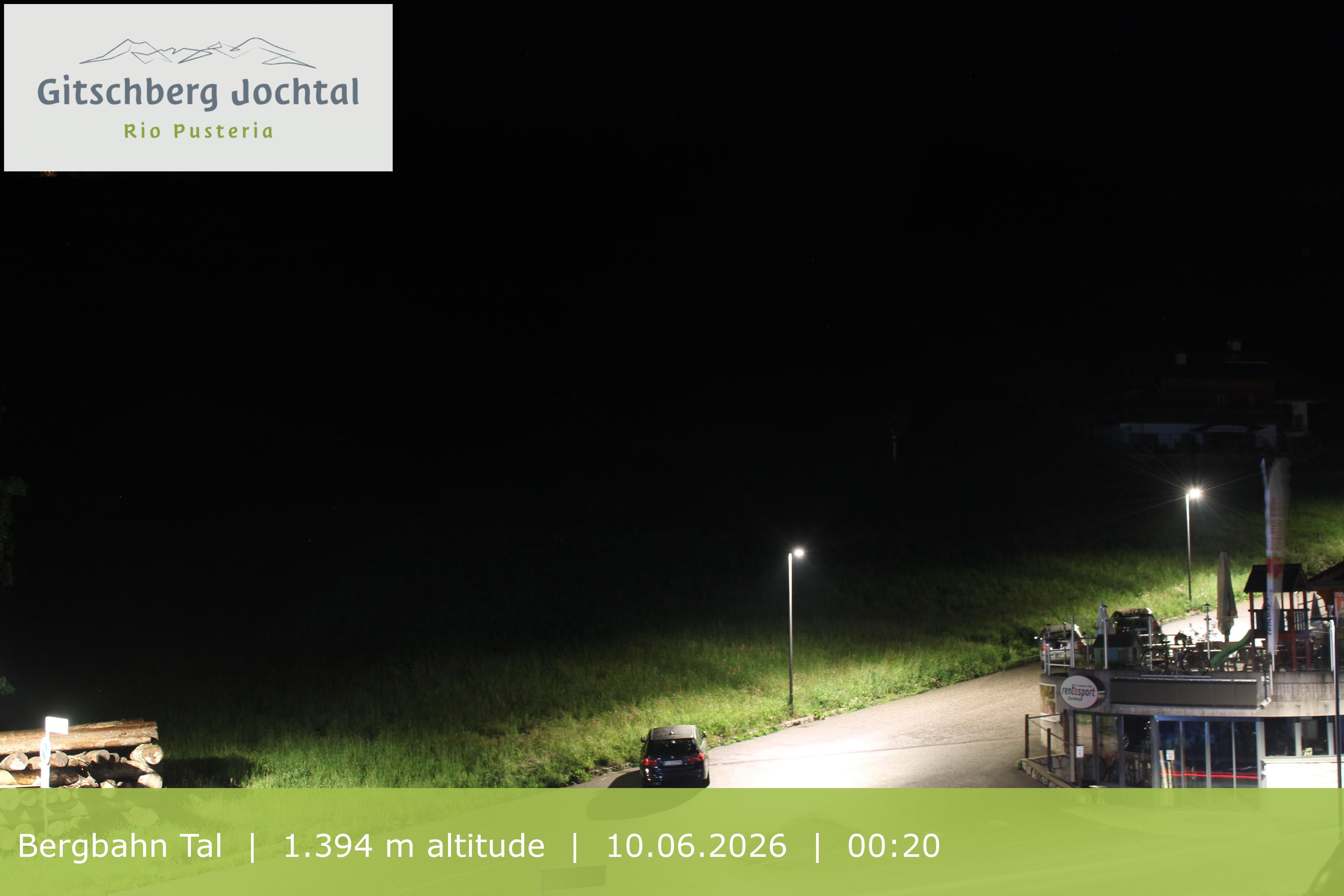 Archiv Foto Webcam Sicht auf die Talstation Meransen in Südtirol