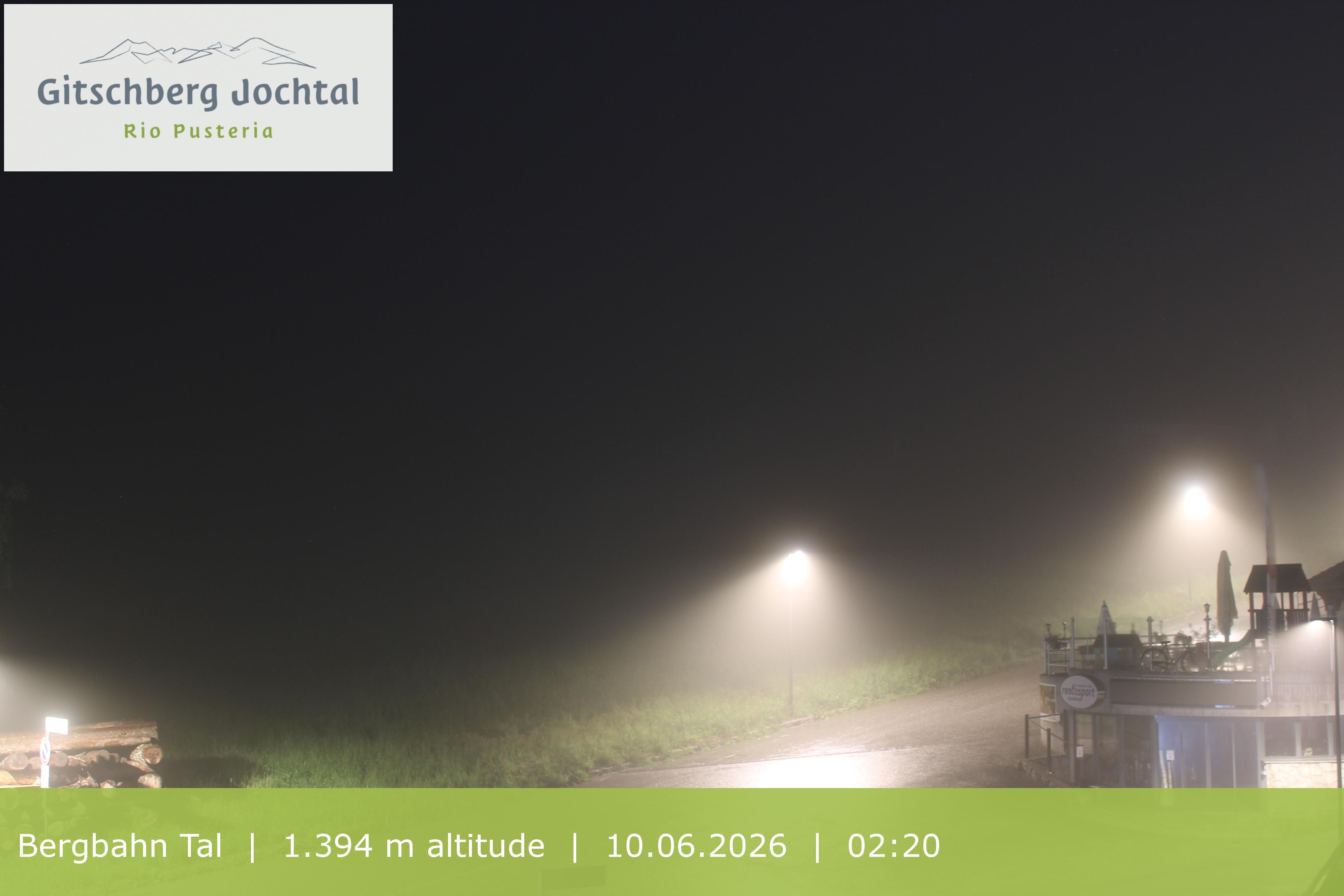 Archiv Foto Webcam Sicht auf die Talstation Meransen in Südtirol