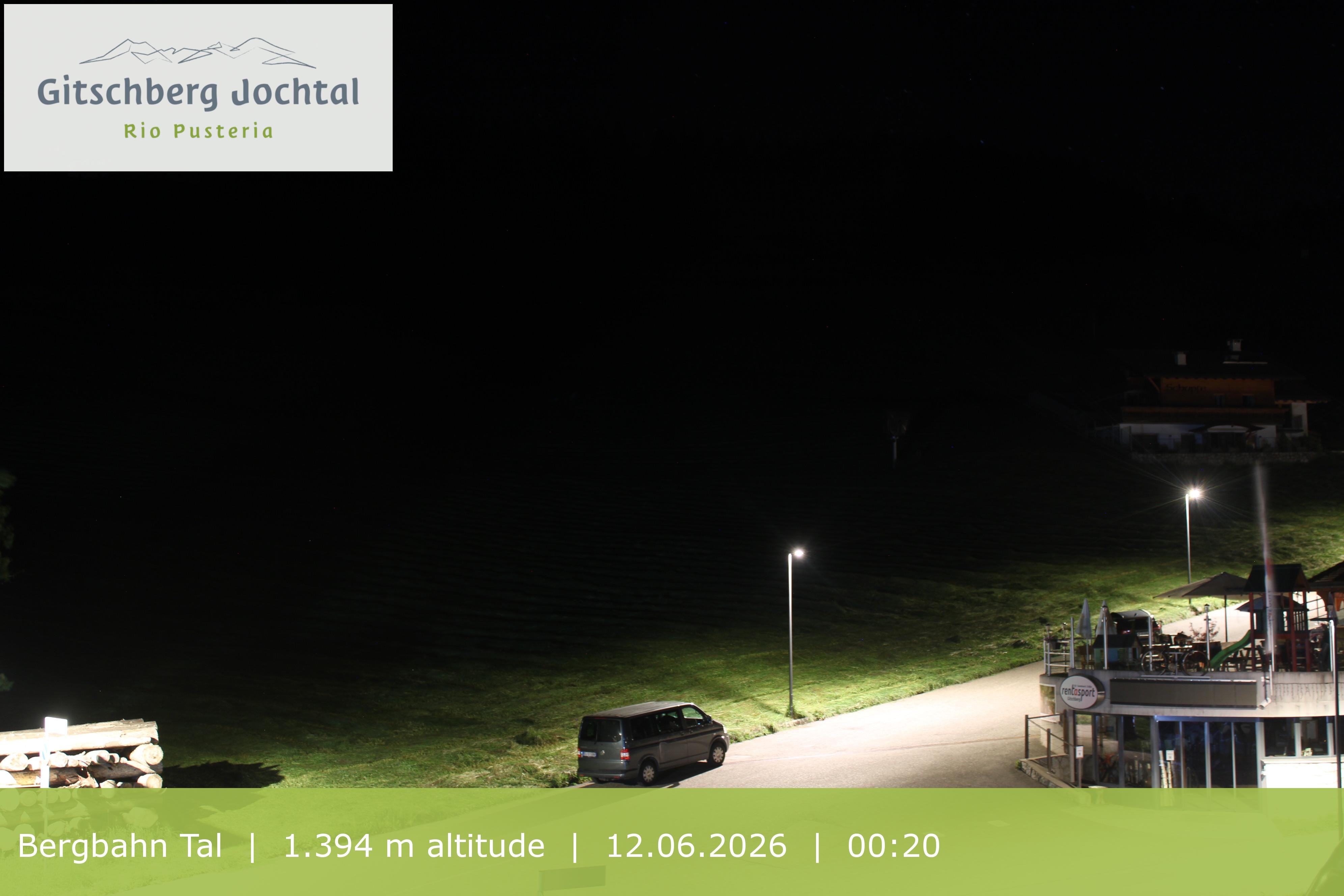 Archiv Foto Webcam Sicht auf die Talstation Meransen in Südtirol