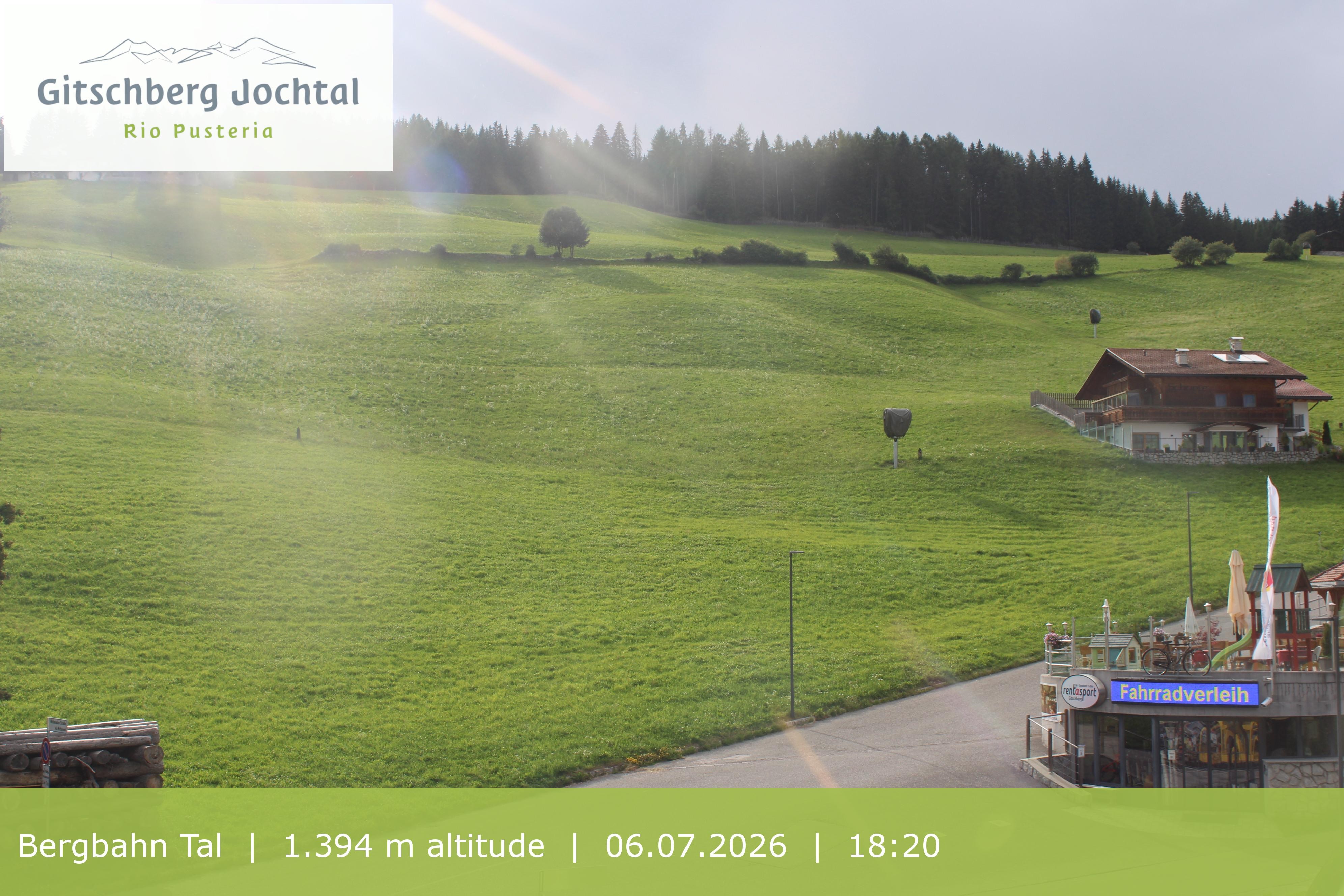 Archived image Webcam View of Base Station Meransen in South Tyrol