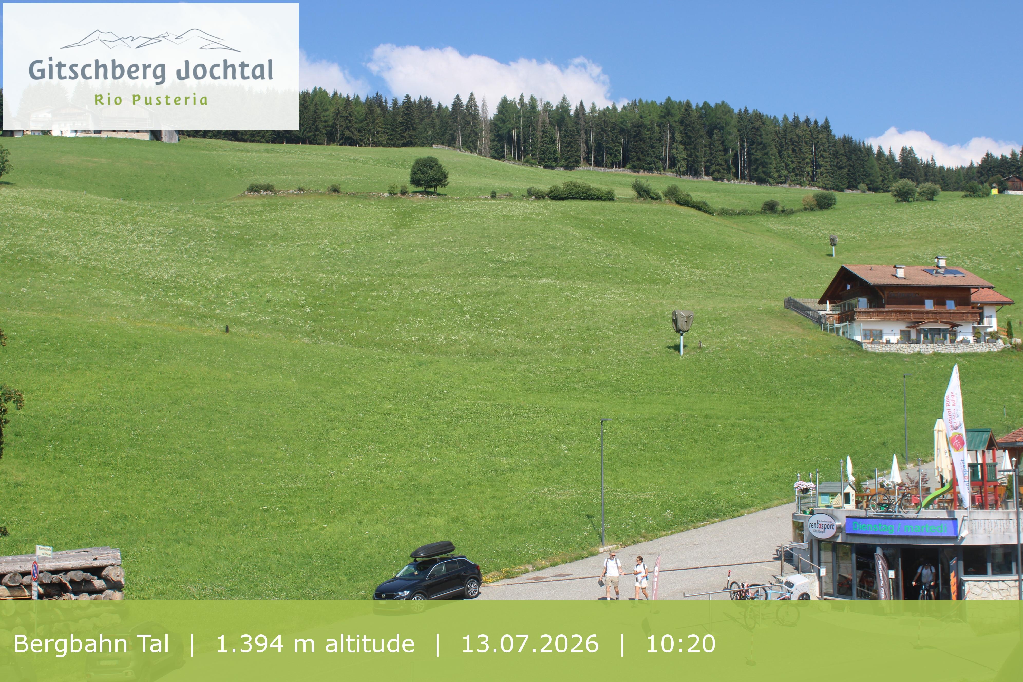 Archived image Webcam View of Base Station Meransen in South Tyrol