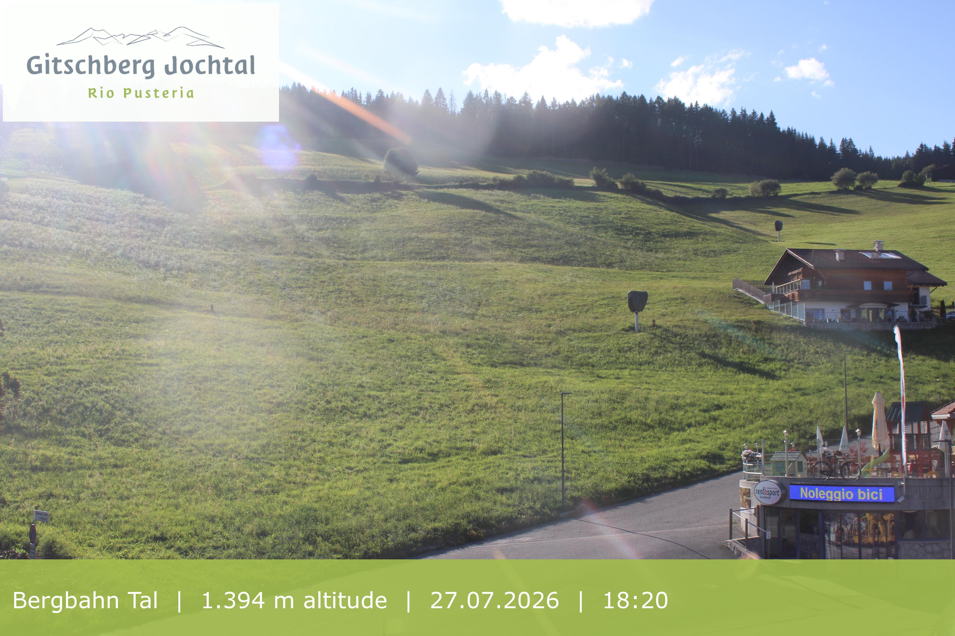 Archived image Webcam View of Base Station Meransen in South Tyrol