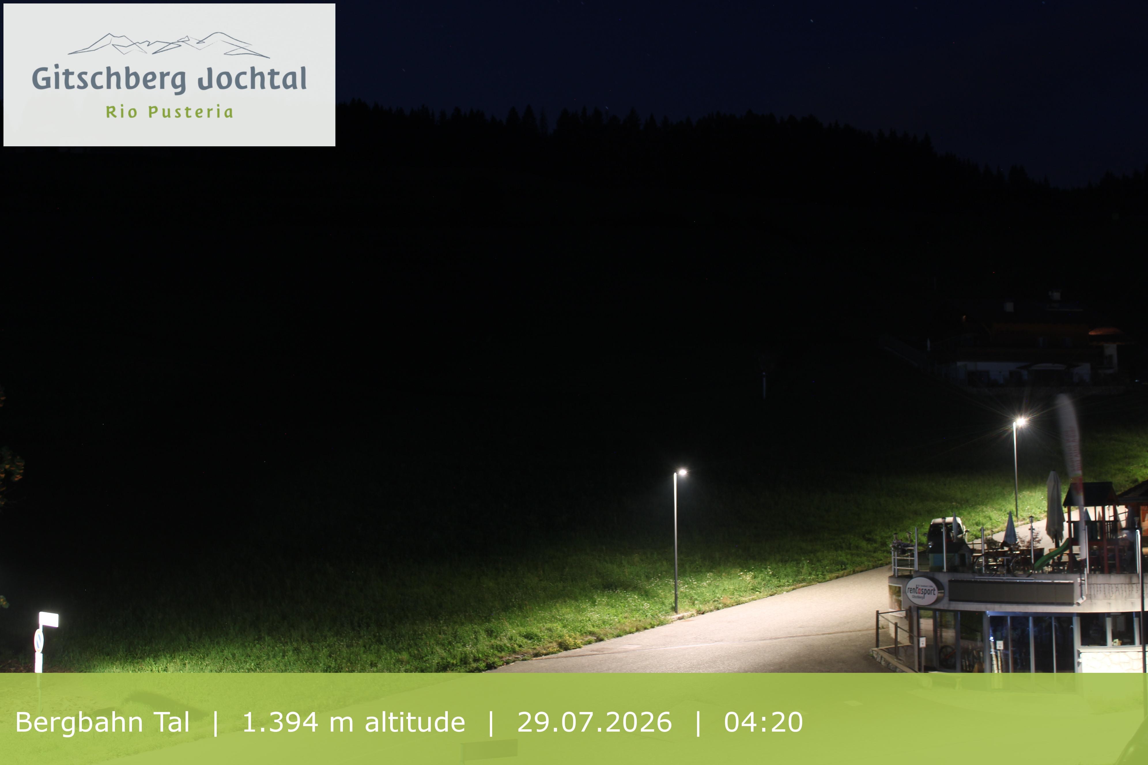Archiv Foto Webcam Sicht auf die Talstation Meransen in Südtirol