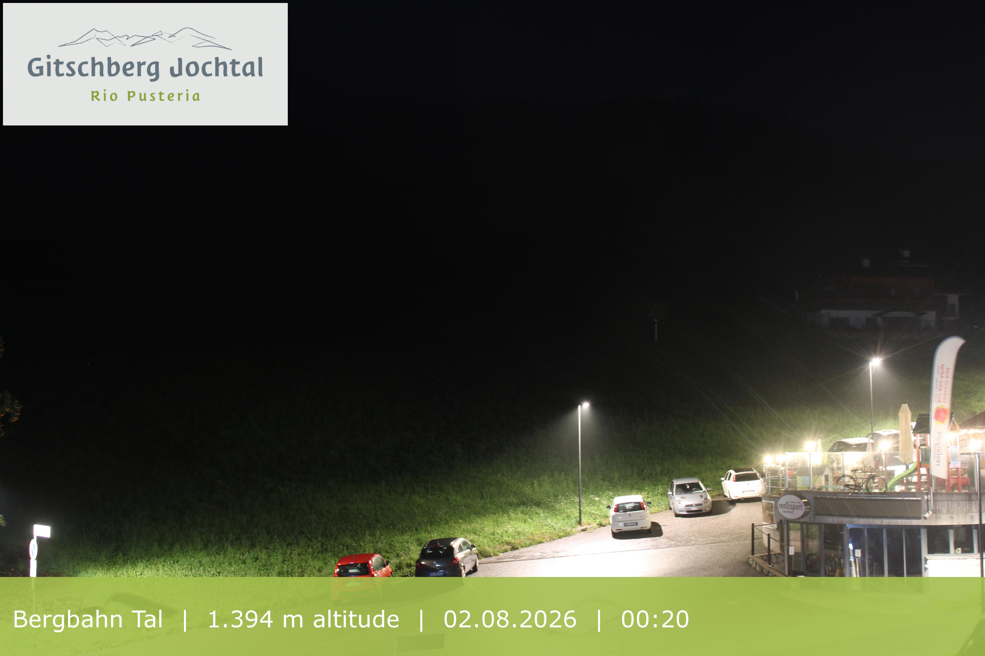 Archiv Foto Webcam Sicht auf die Talstation Meransen in Südtirol