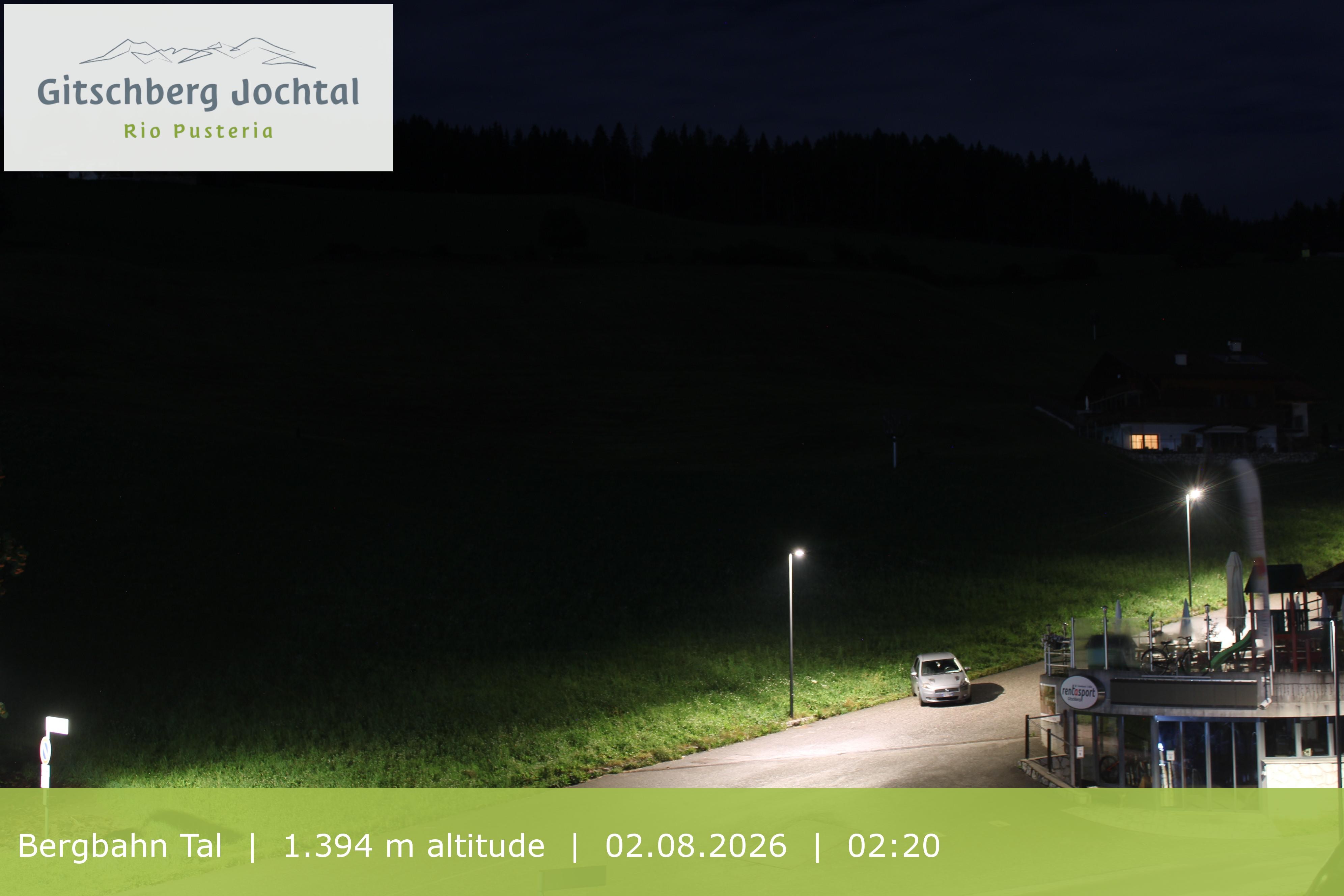 Archiv Foto Webcam Sicht auf die Talstation Meransen in Südtirol