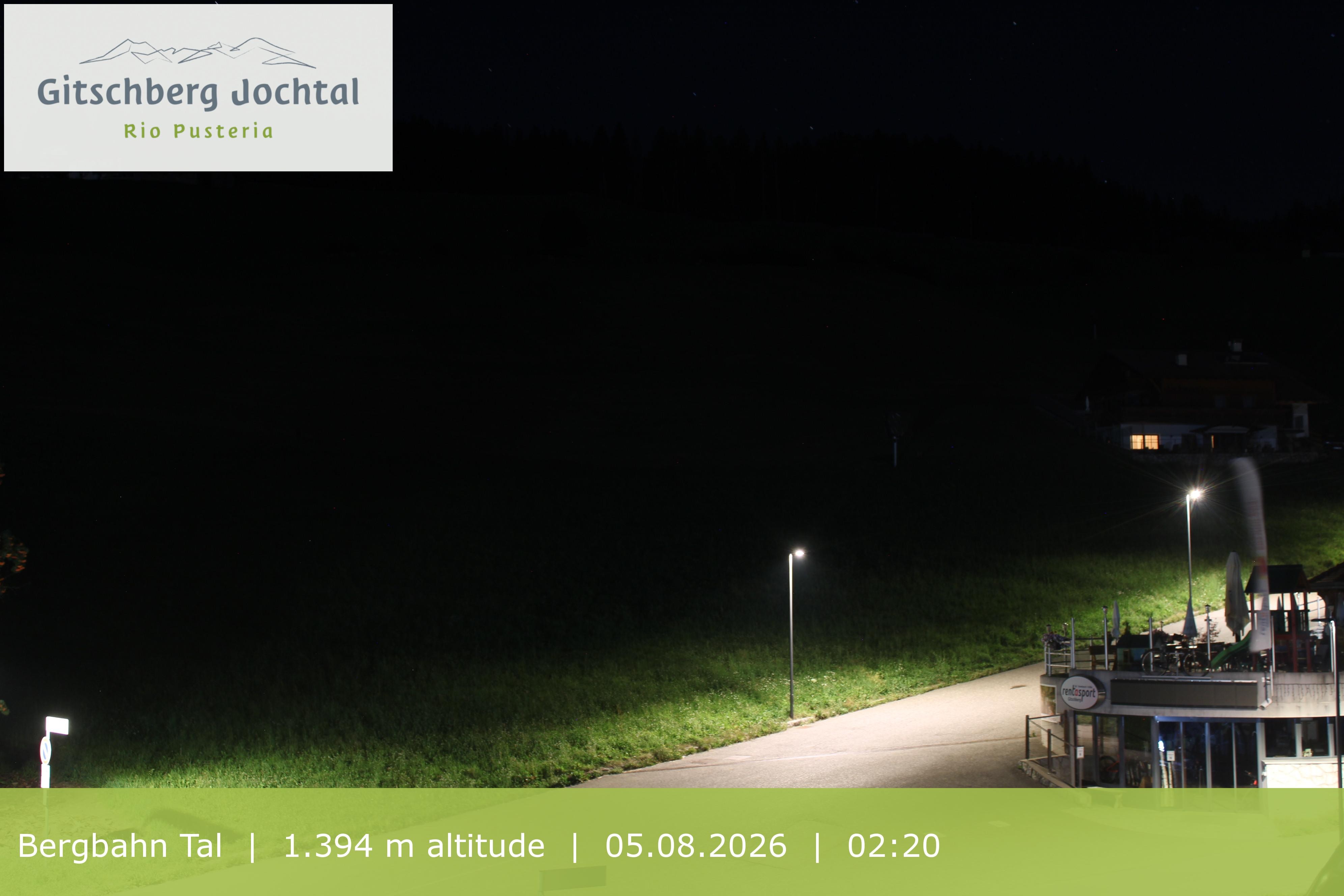 Archiv Foto Webcam Sicht auf die Talstation Meransen in Südtirol