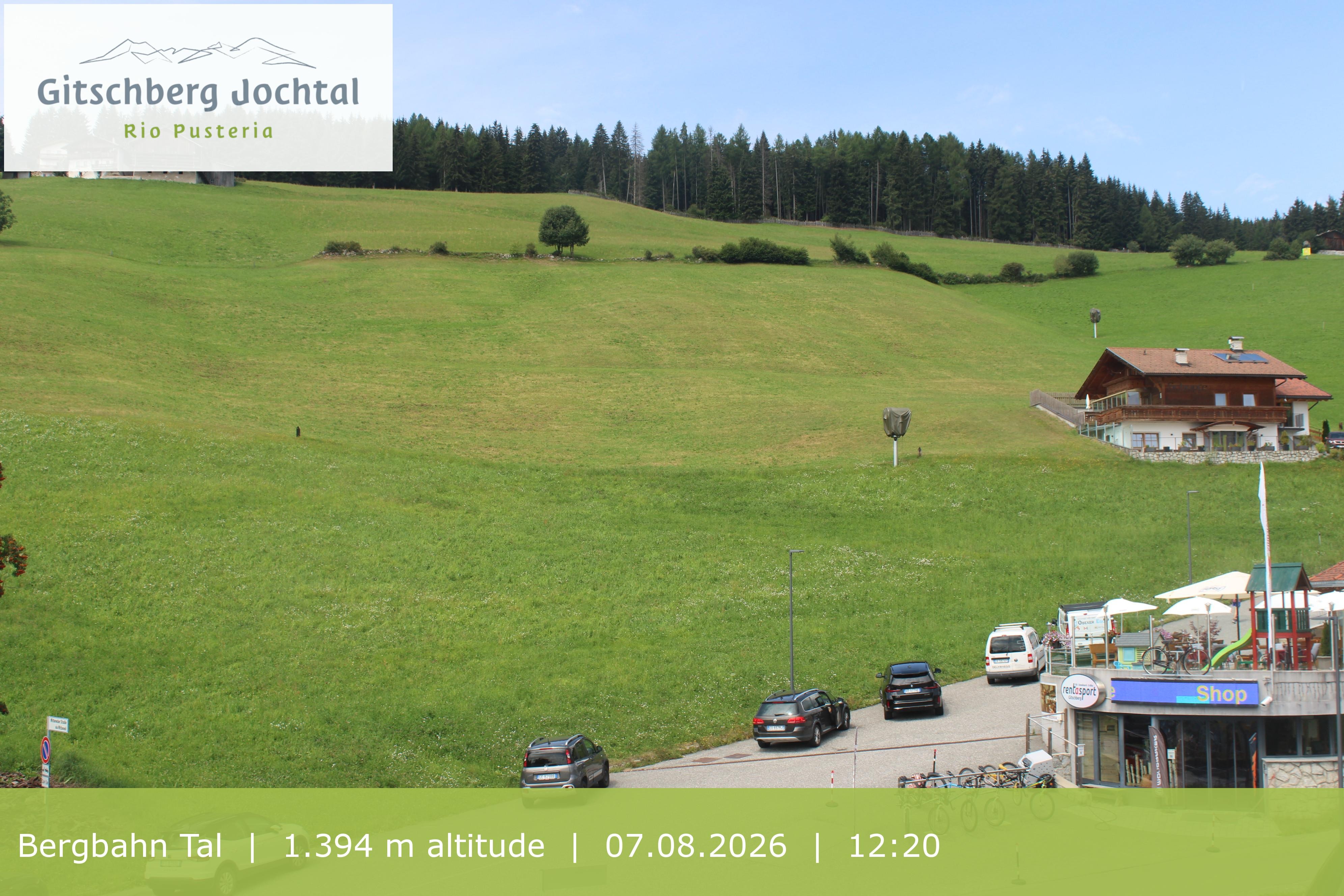 Archived image Webcam View of Base Station Meransen in South Tyrol