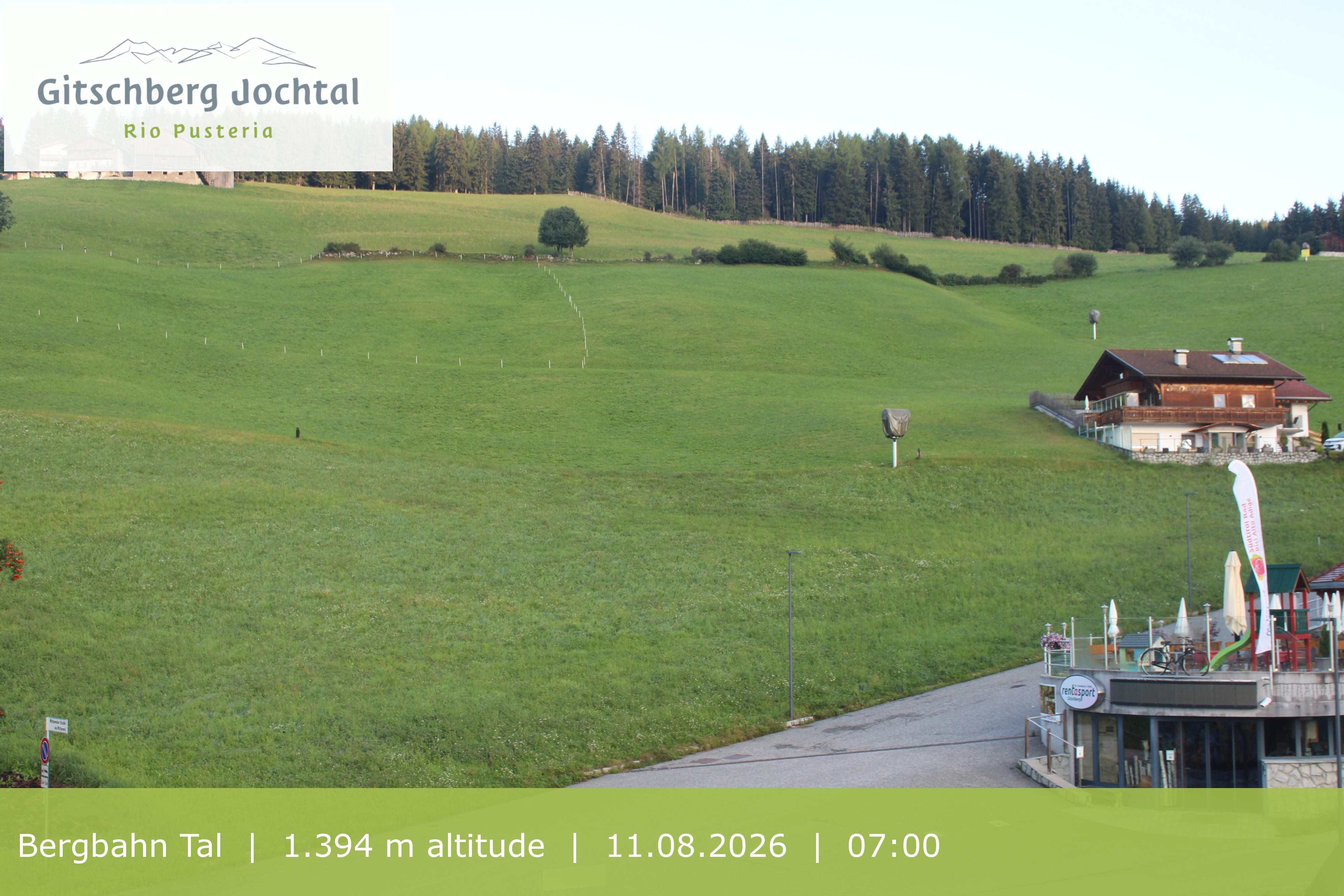 Archived image Webcam View of Base Station Meransen in South Tyrol