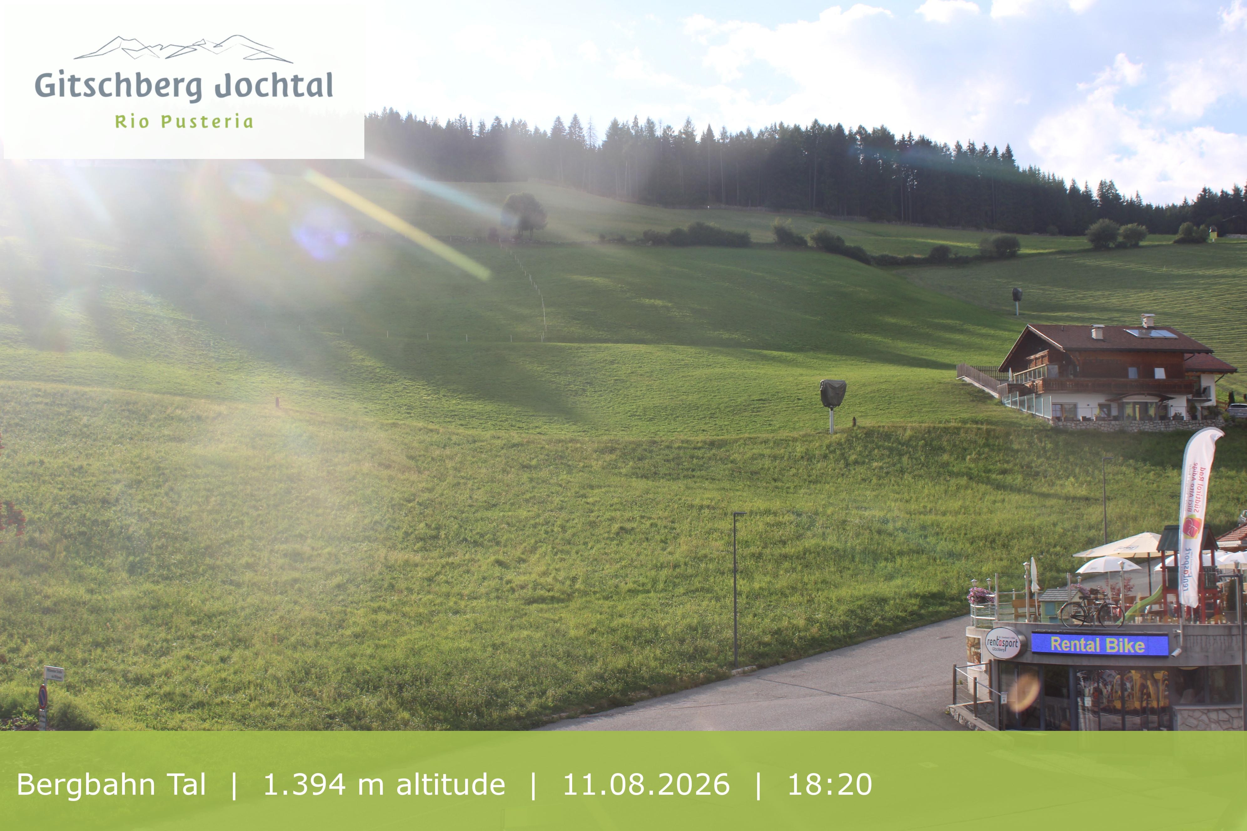 Archived image Webcam View of Base Station Meransen in South Tyrol
