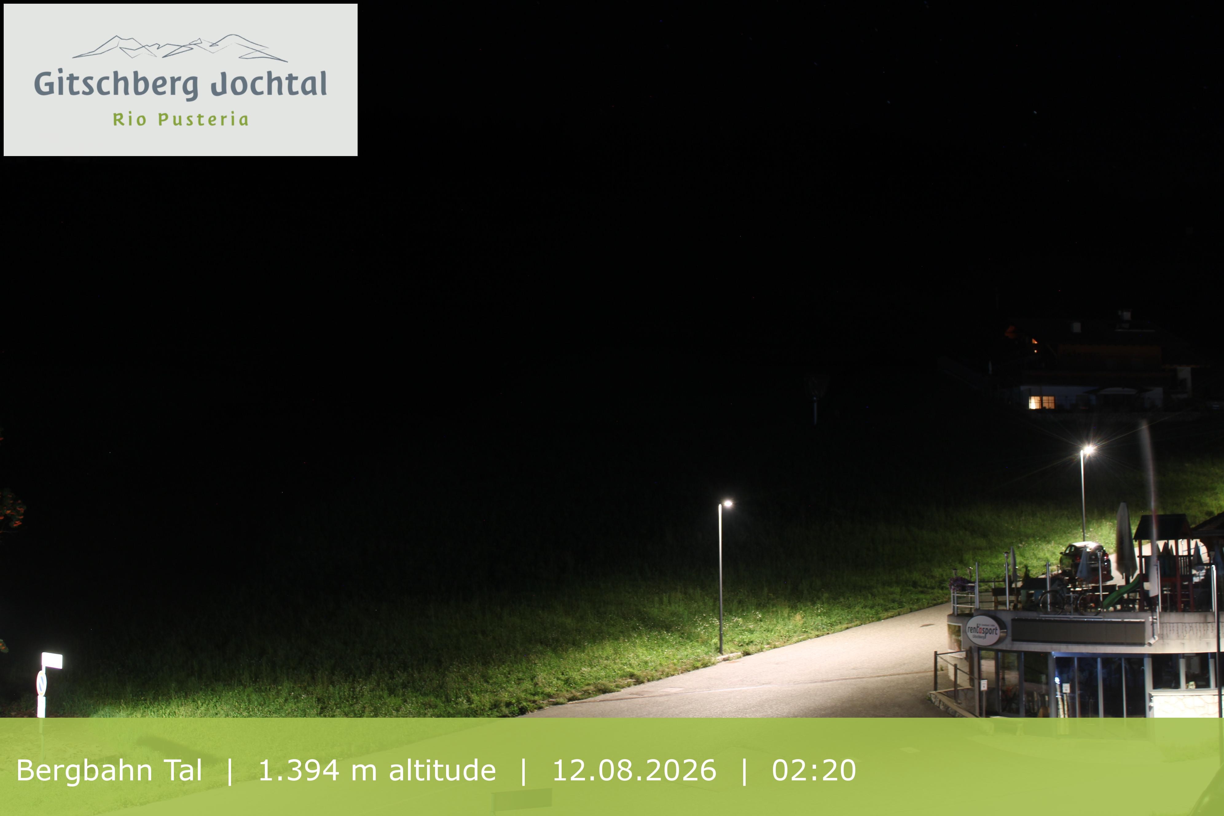 Archiv Foto Webcam Sicht auf die Talstation Meransen in Südtirol
