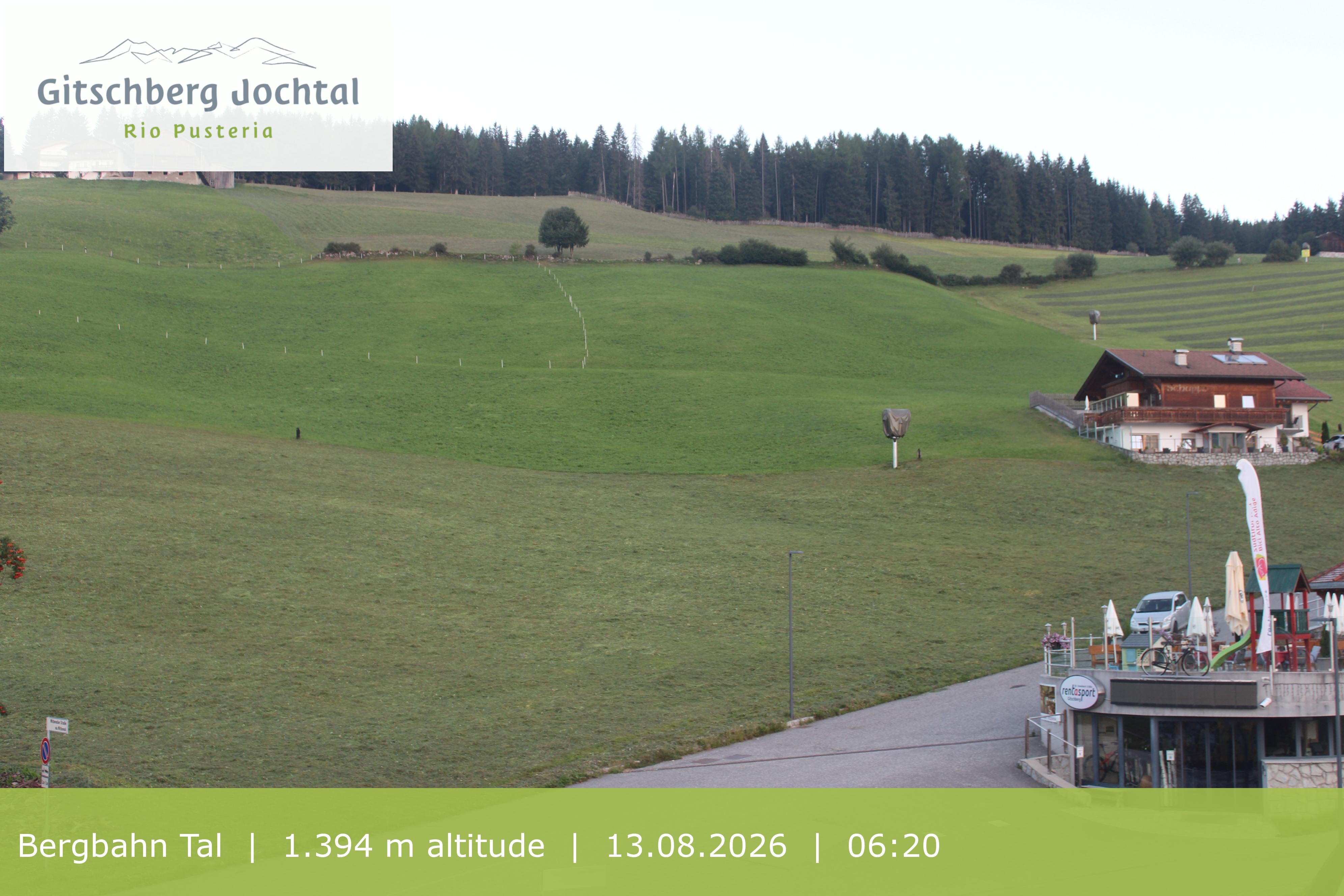 Archived image Webcam View of Base Station Meransen in South Tyrol