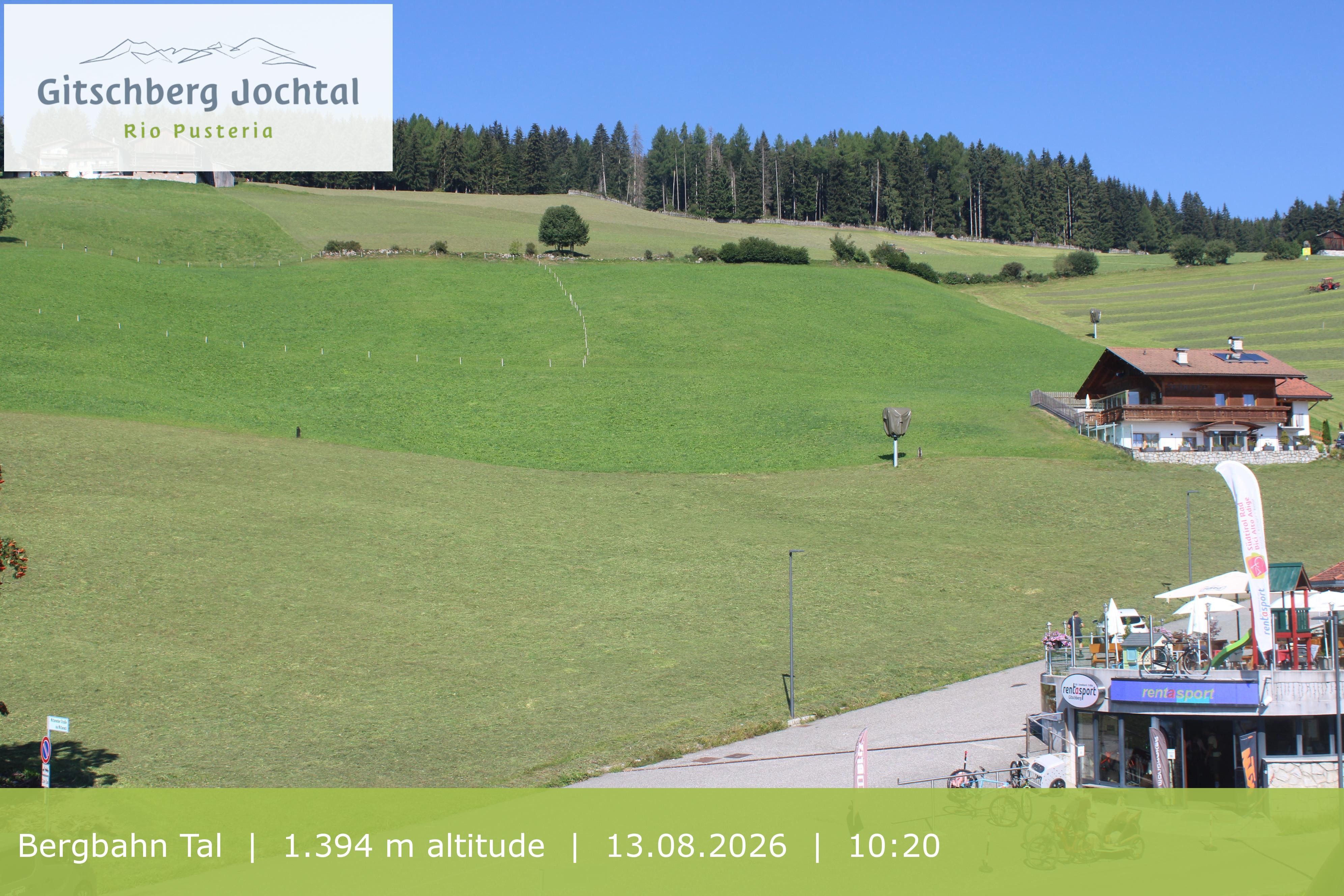Archived image Webcam View of Base Station Meransen in South Tyrol