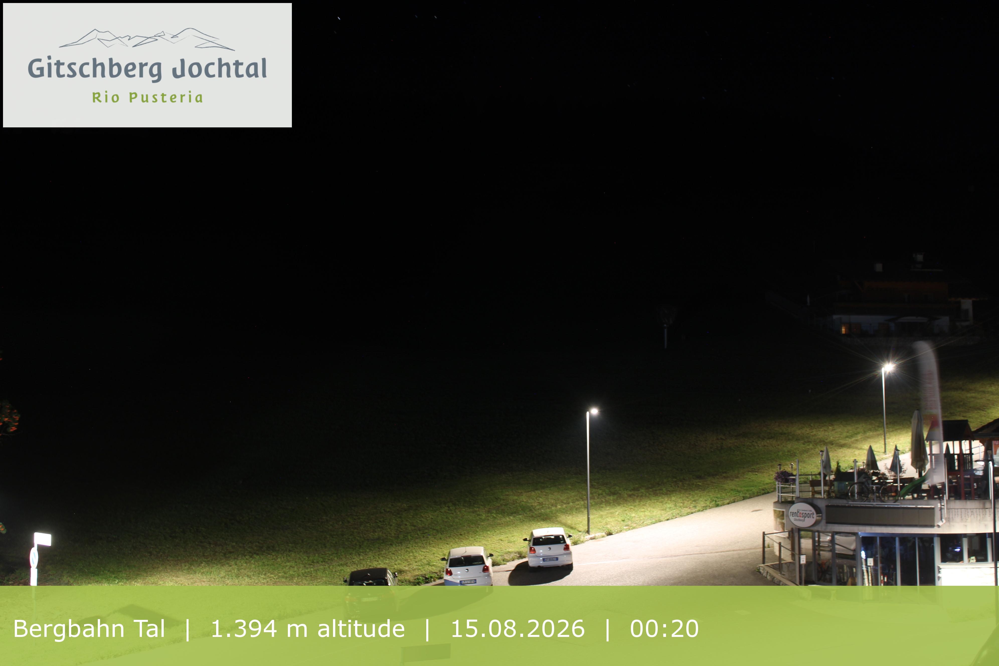 Archiv Foto Webcam Sicht auf die Talstation Meransen in Südtirol