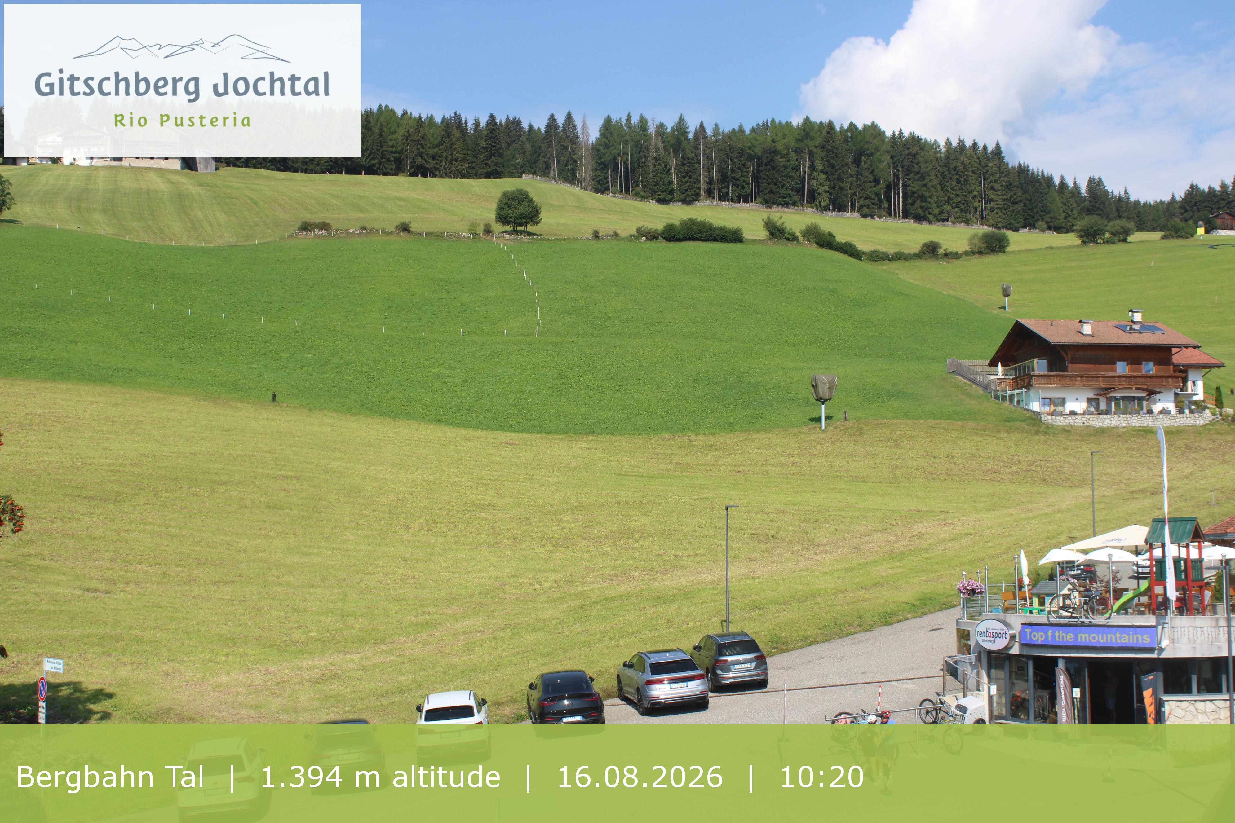Archived image Webcam View of Base Station Meransen in South Tyrol